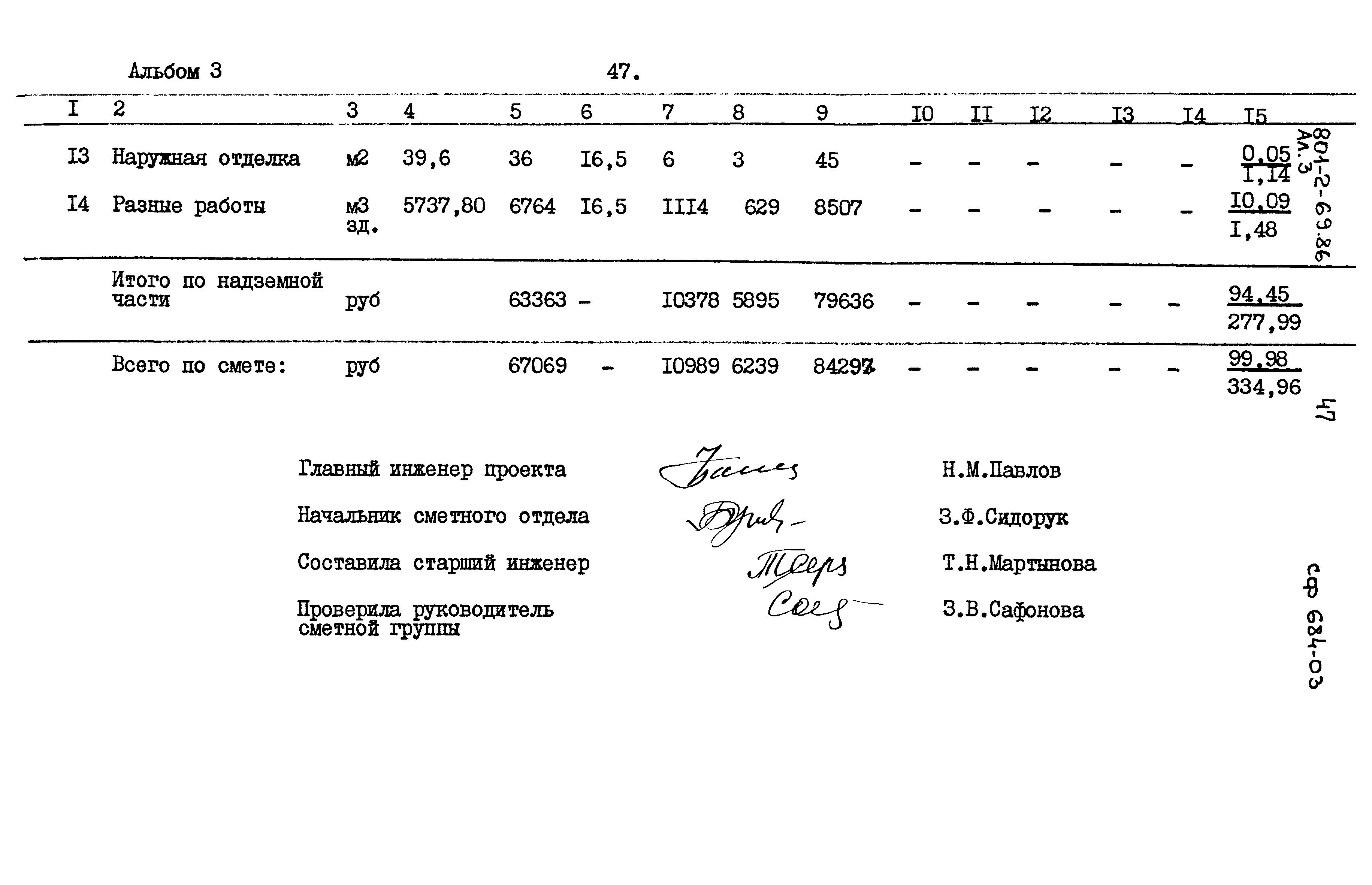 Типовой проект 801-2-69.86