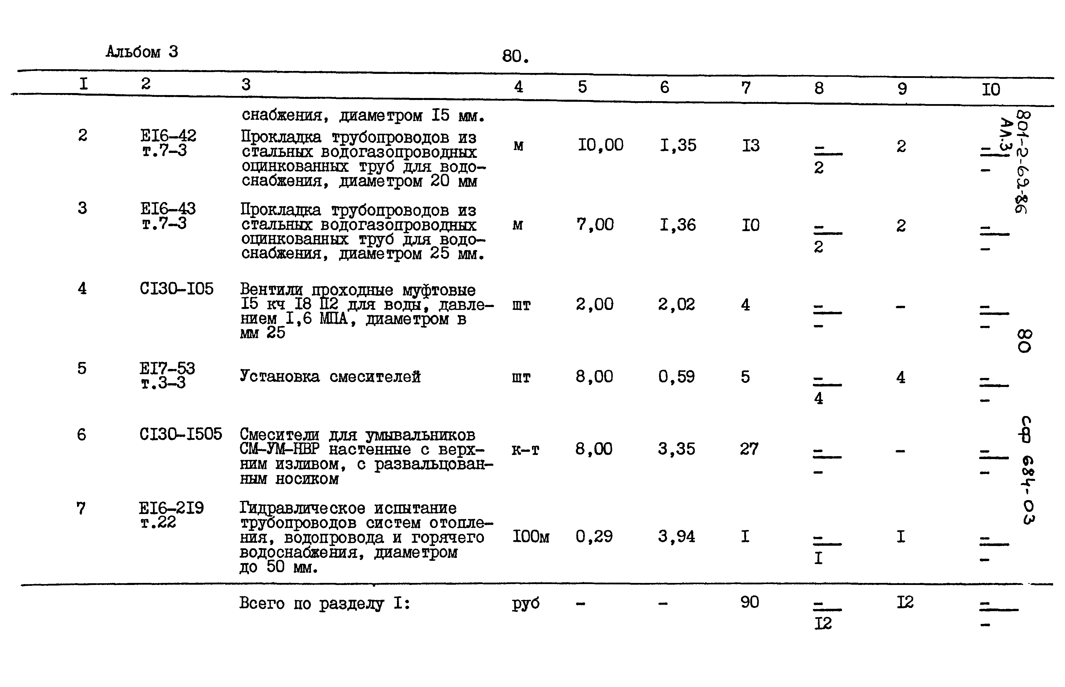 Типовой проект 801-2-69.86