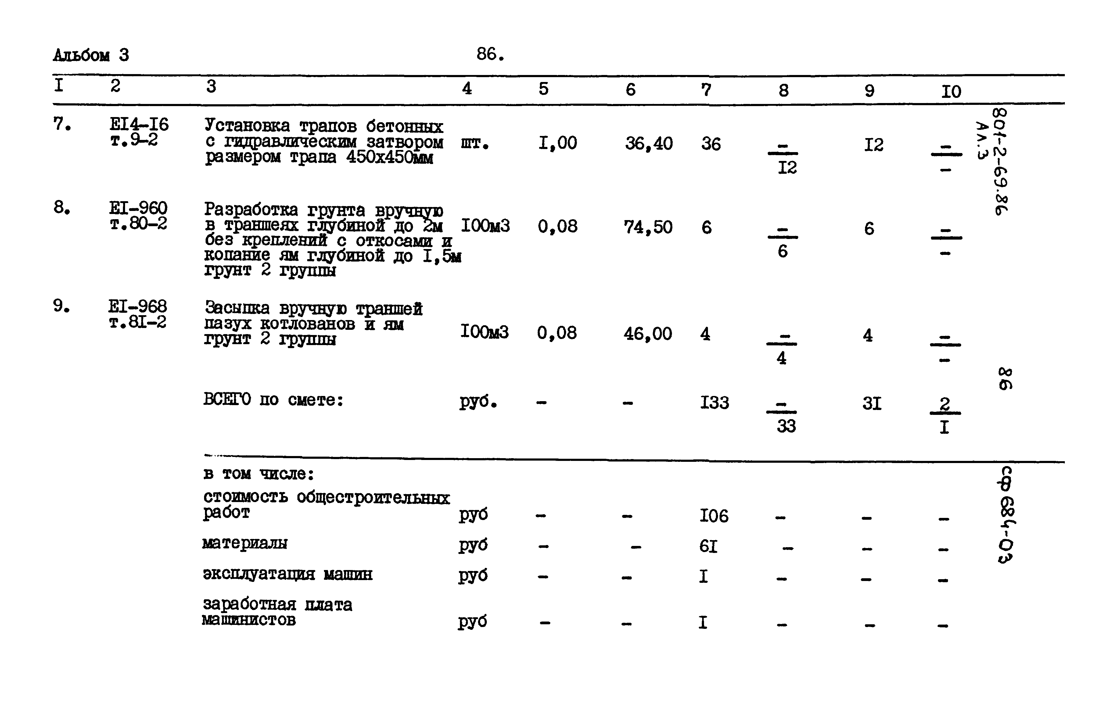 Типовой проект 801-2-69.86