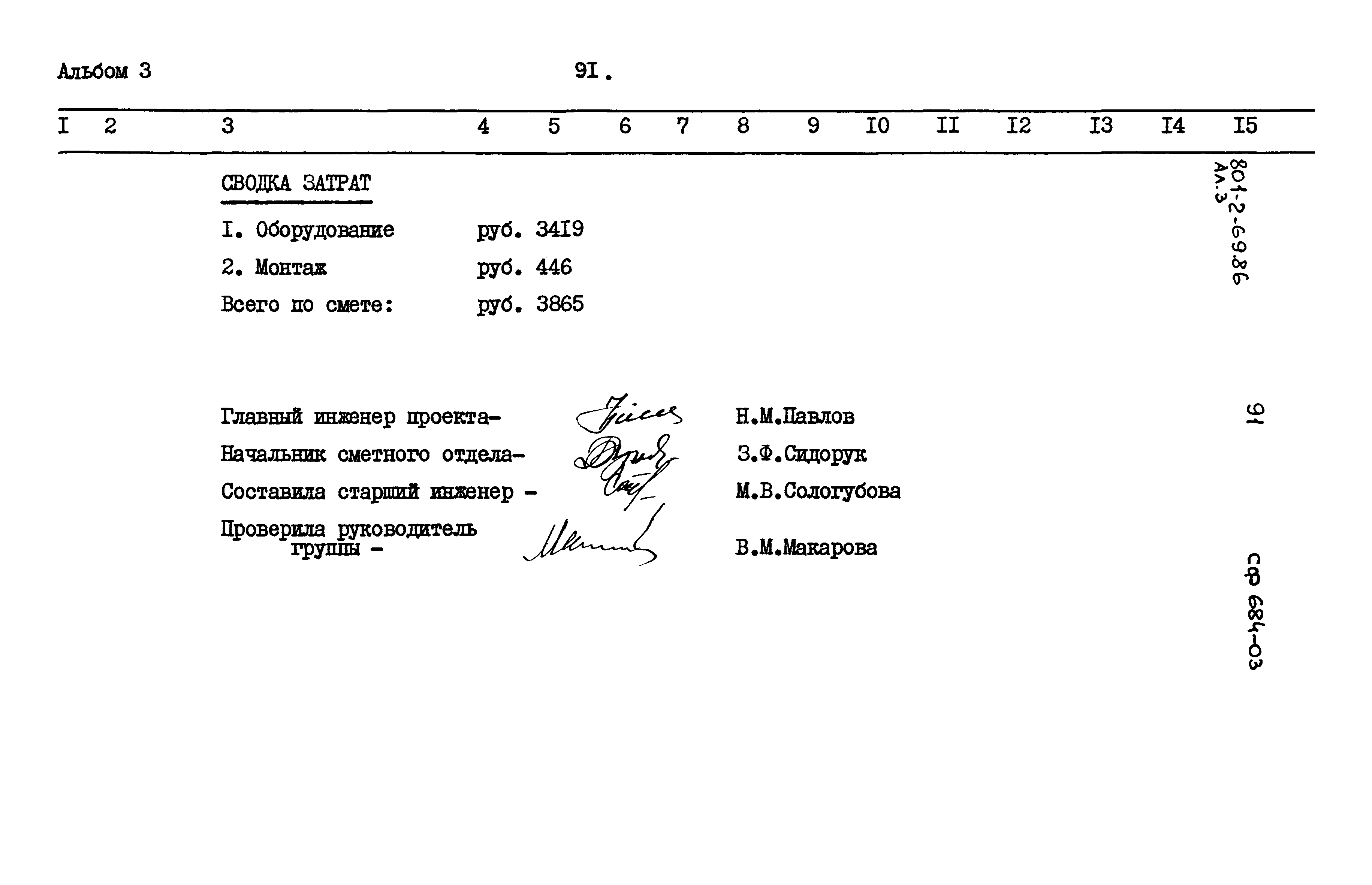 Типовой проект 801-2-69.86