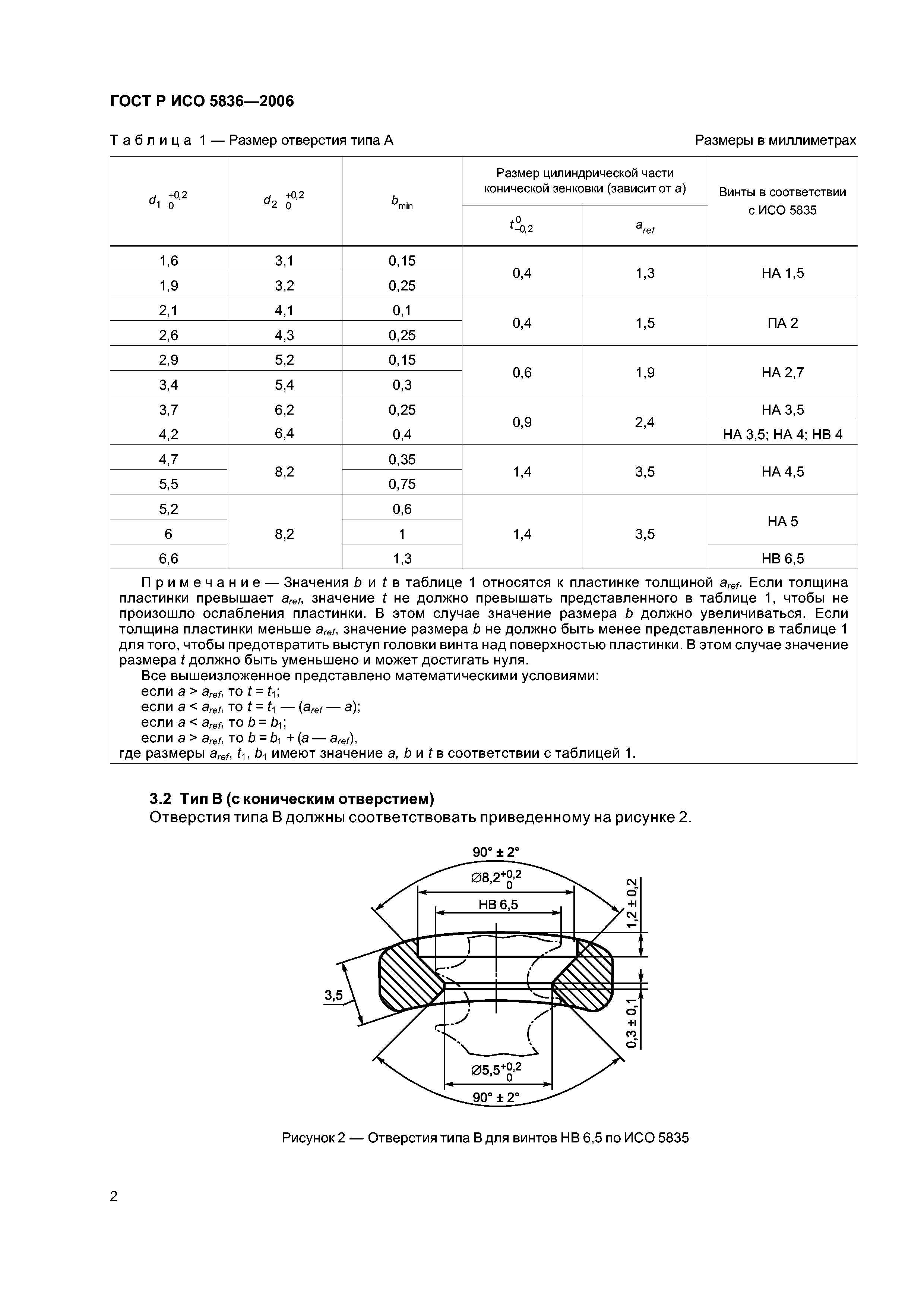 ГОСТ Р ИСО 5836-2006