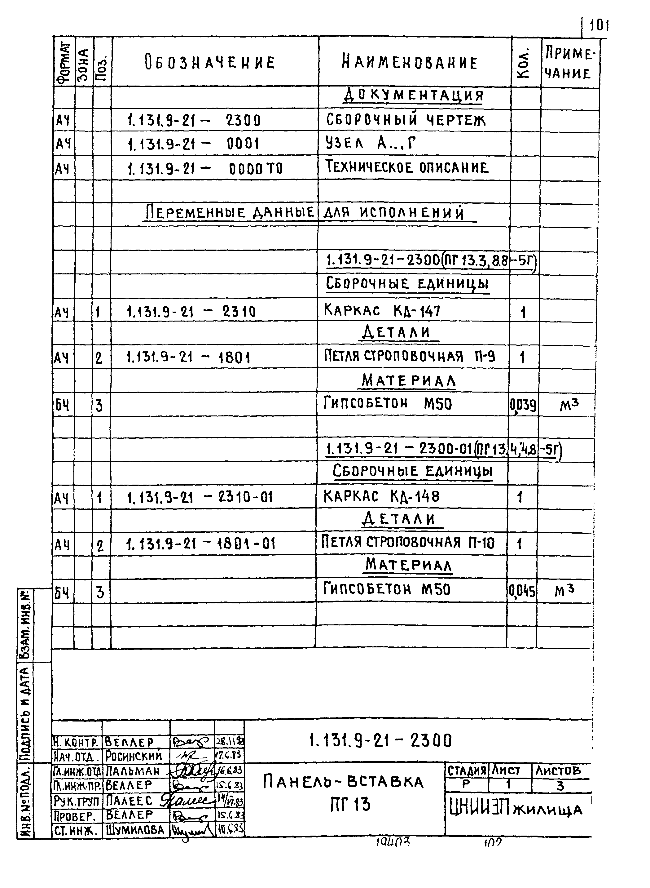 Серия 1.131.9-21