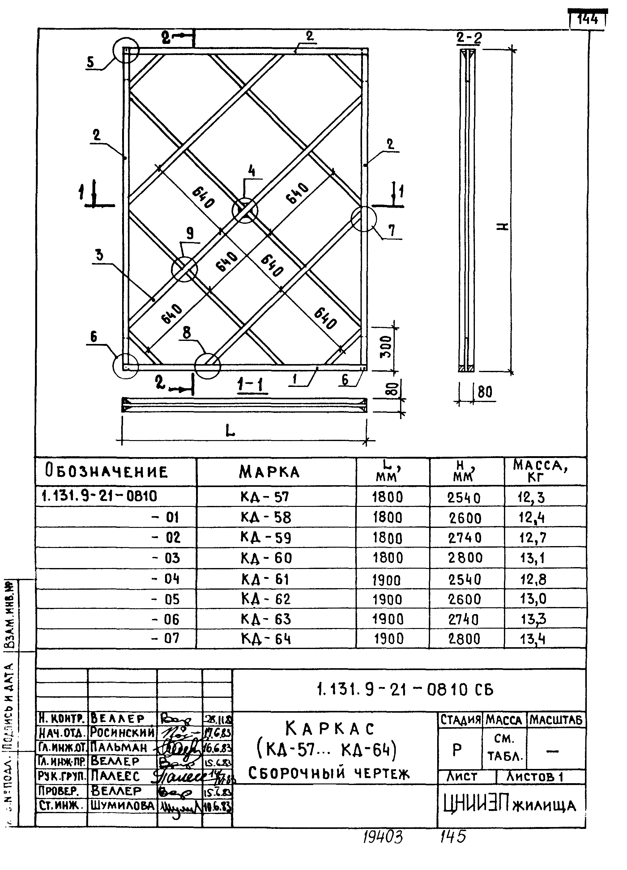 Серия 1.131.9-21