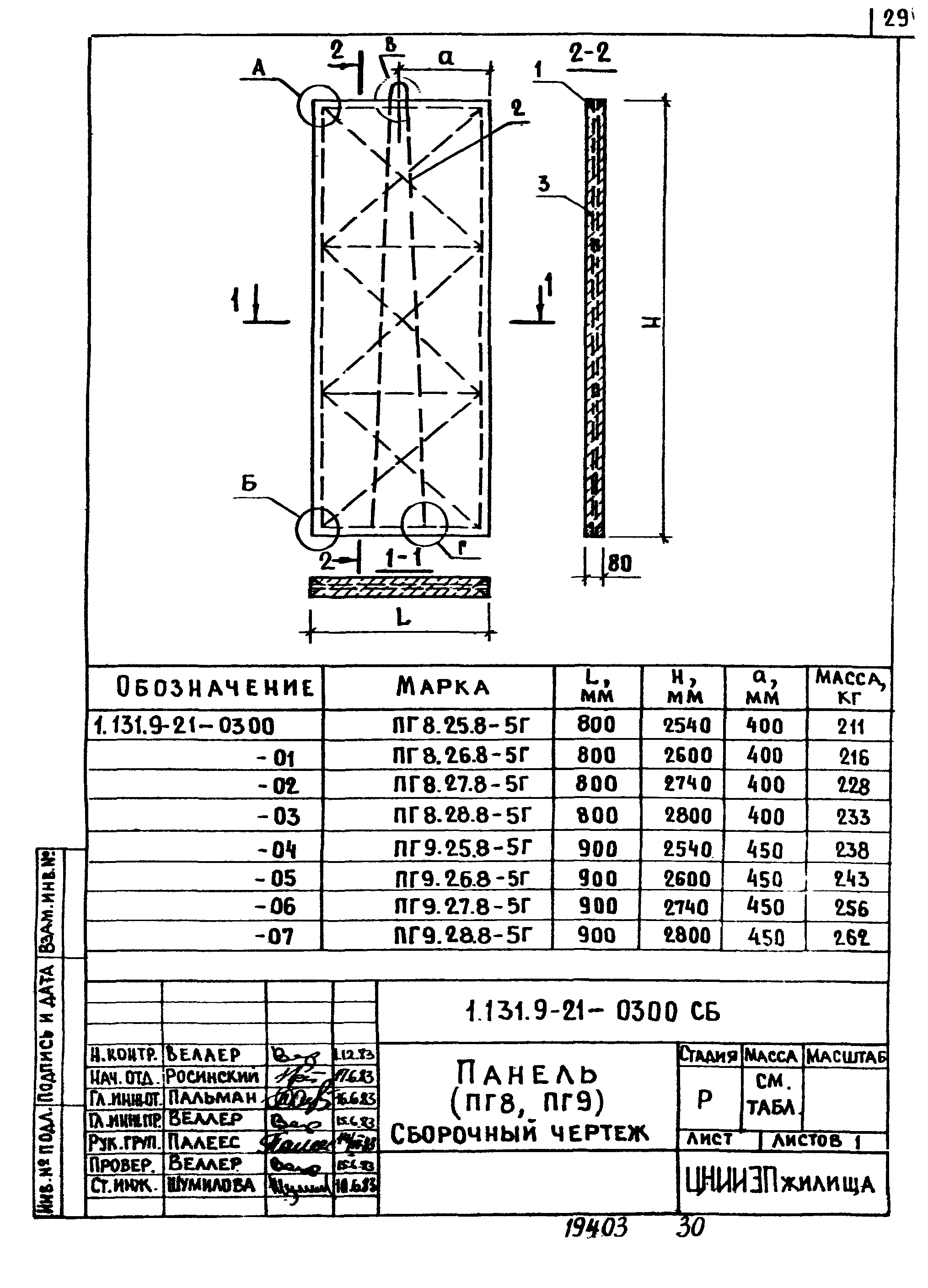 Серия 1.131.9-21