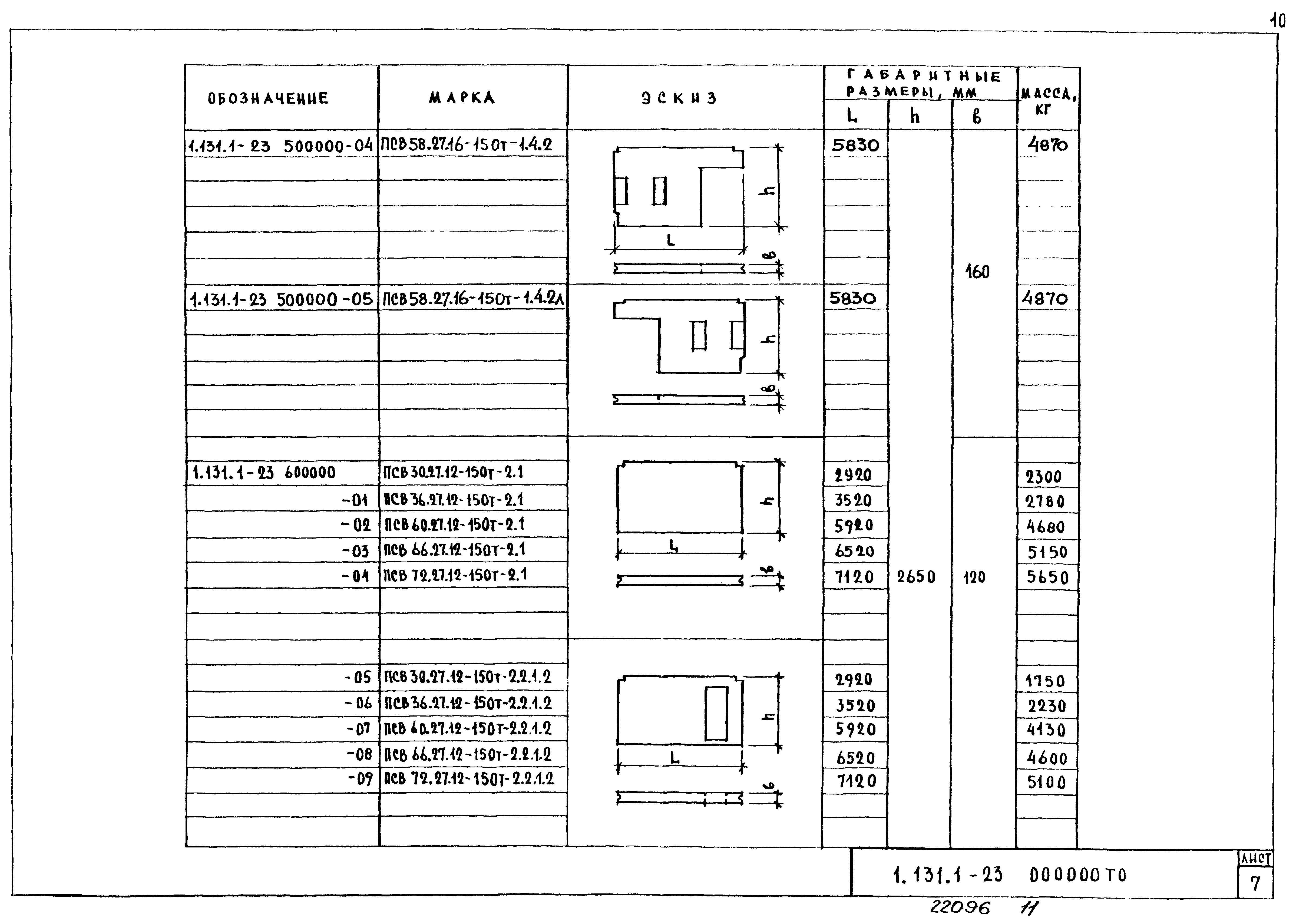 Серия 1.131.1-23