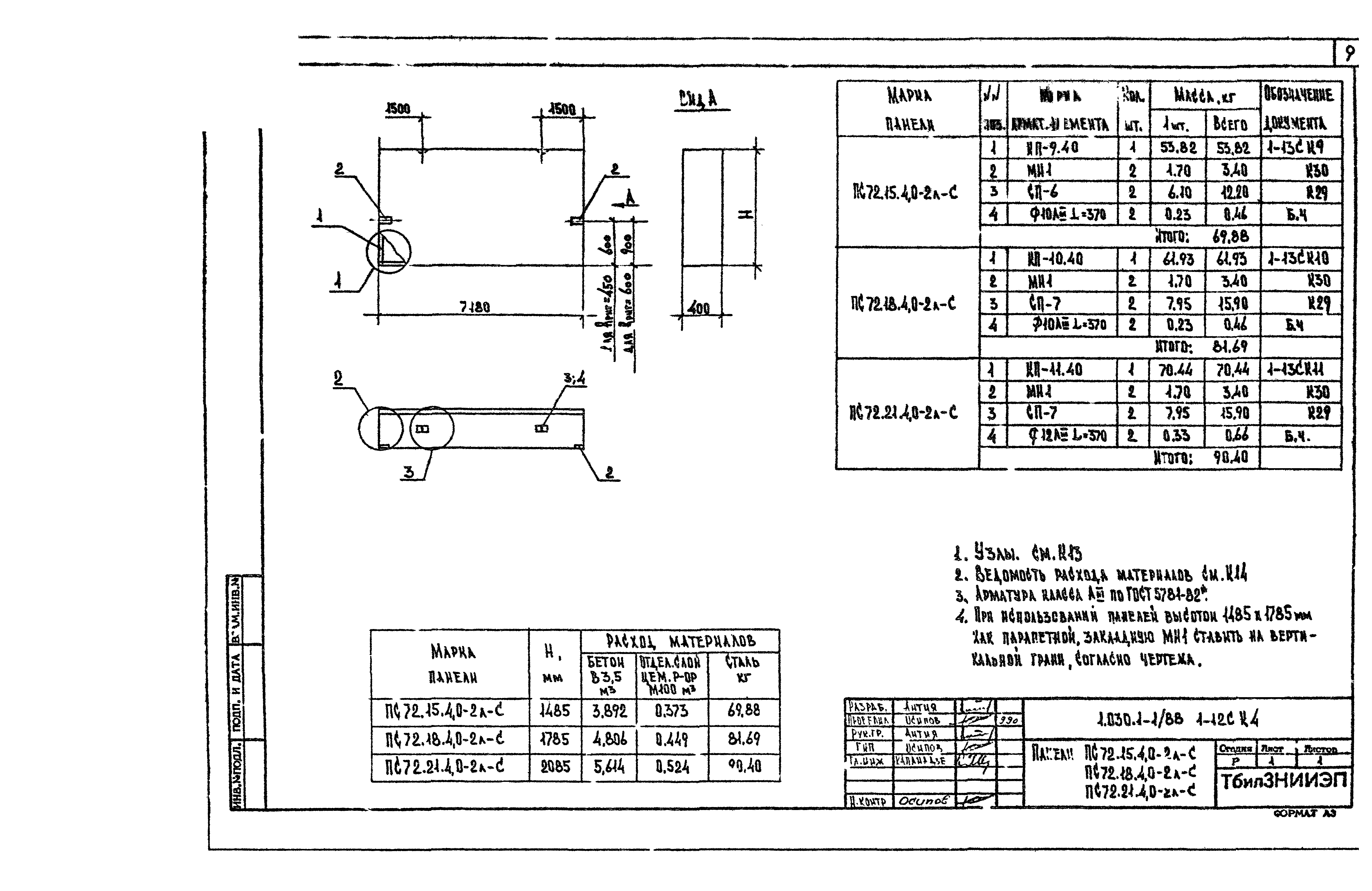 Серия 1.030.1-1/88