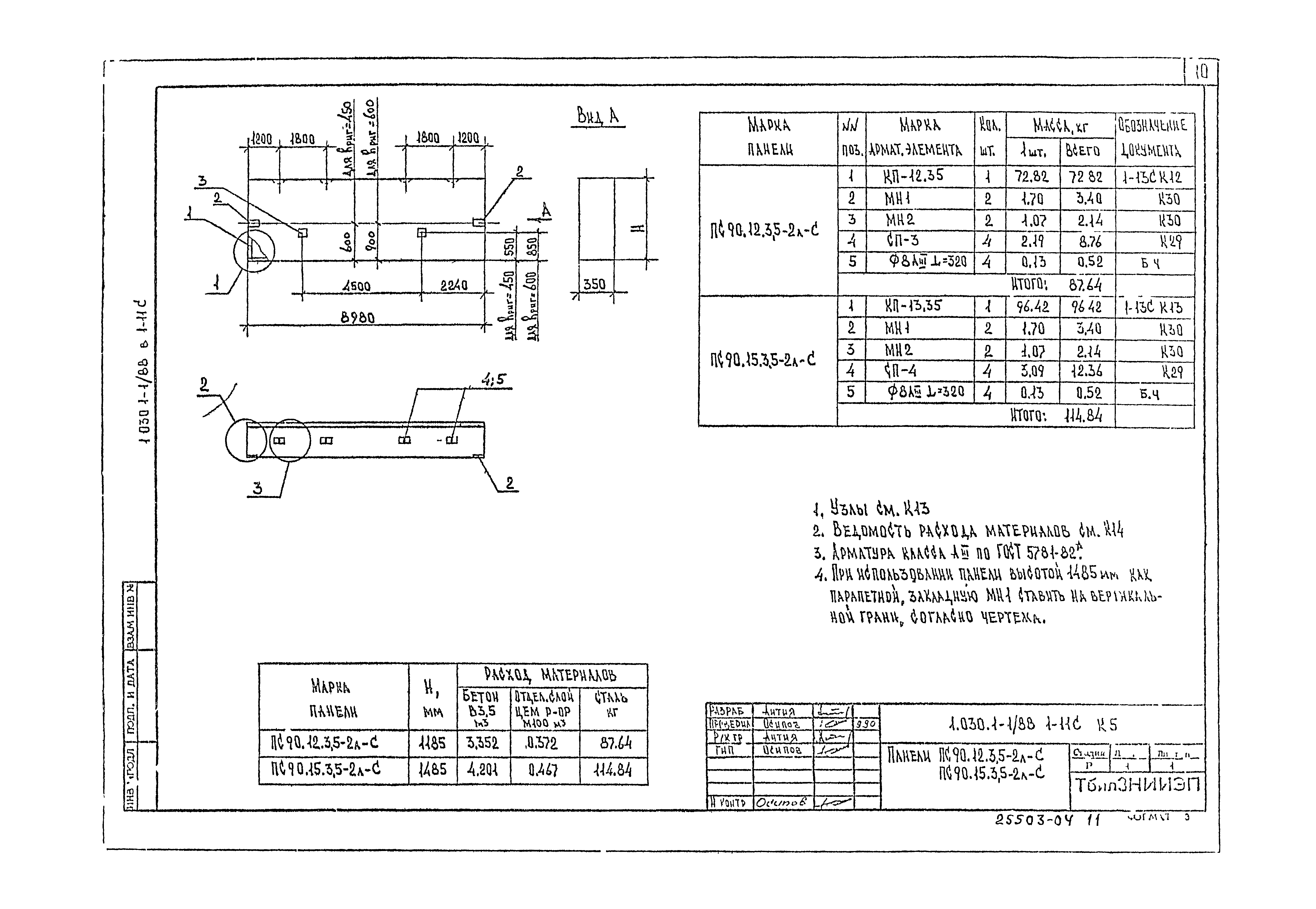 Серия 1.030.1-1/88