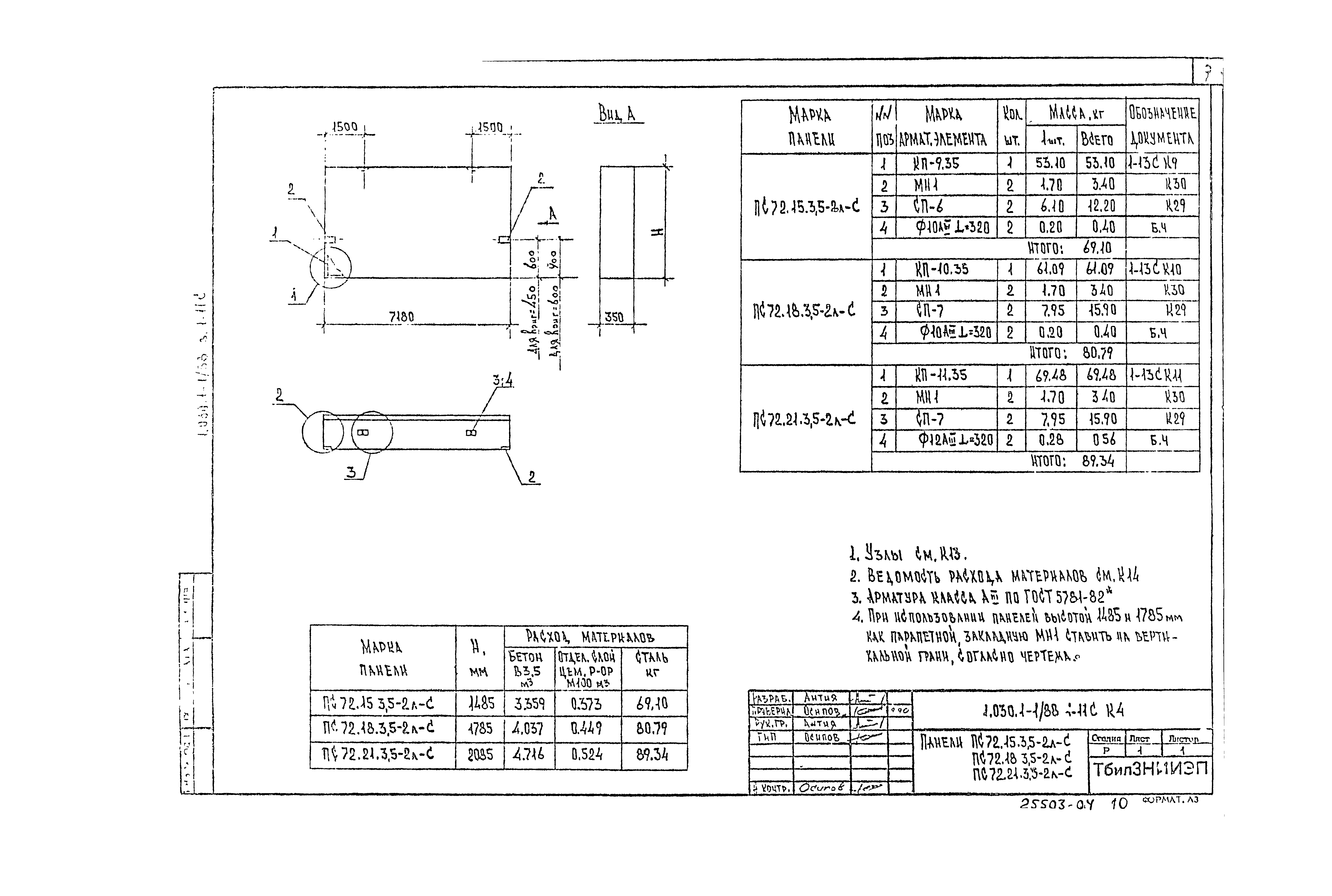 Серия 1.030.1-1/88