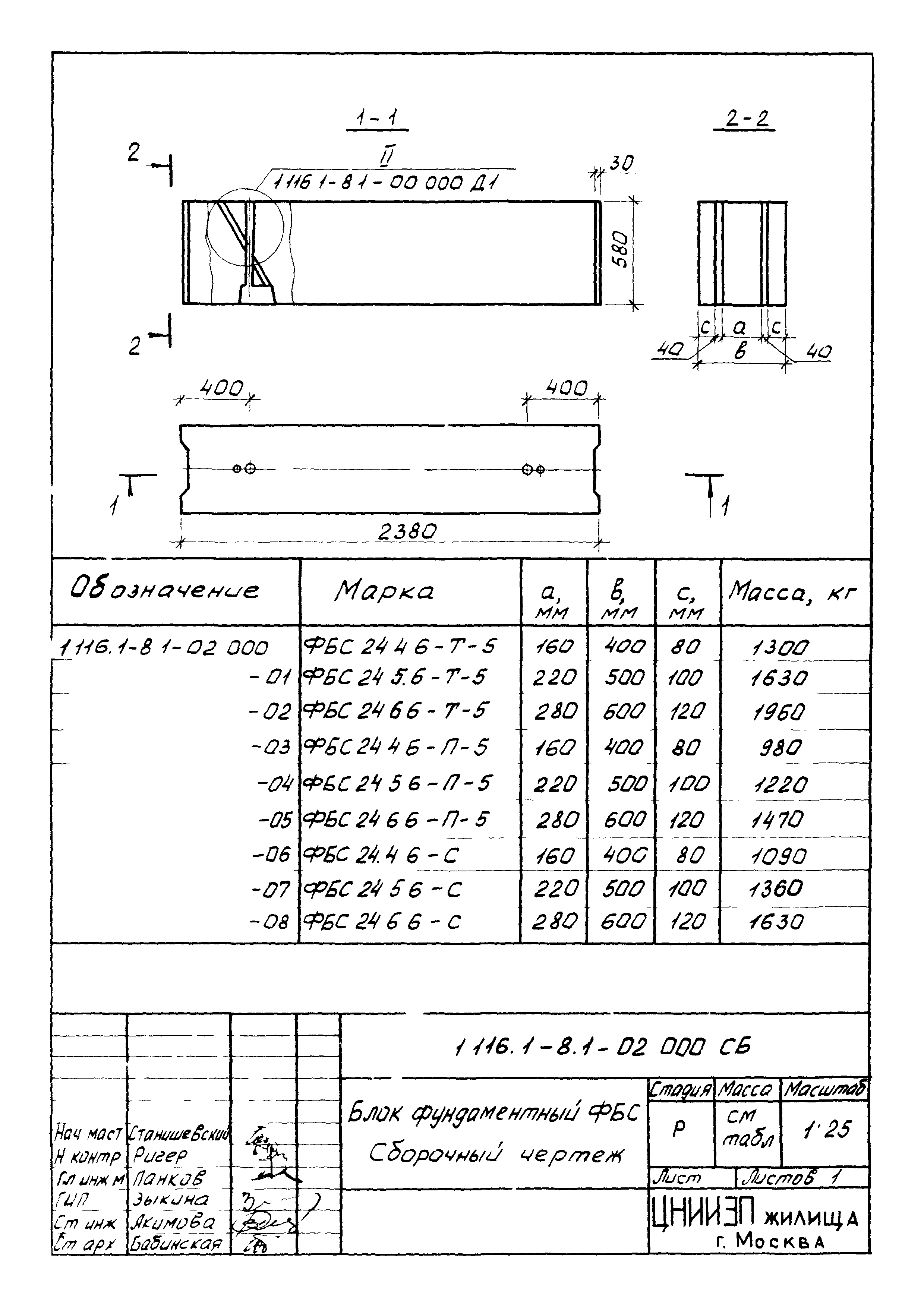 Серия 1.116.1-8