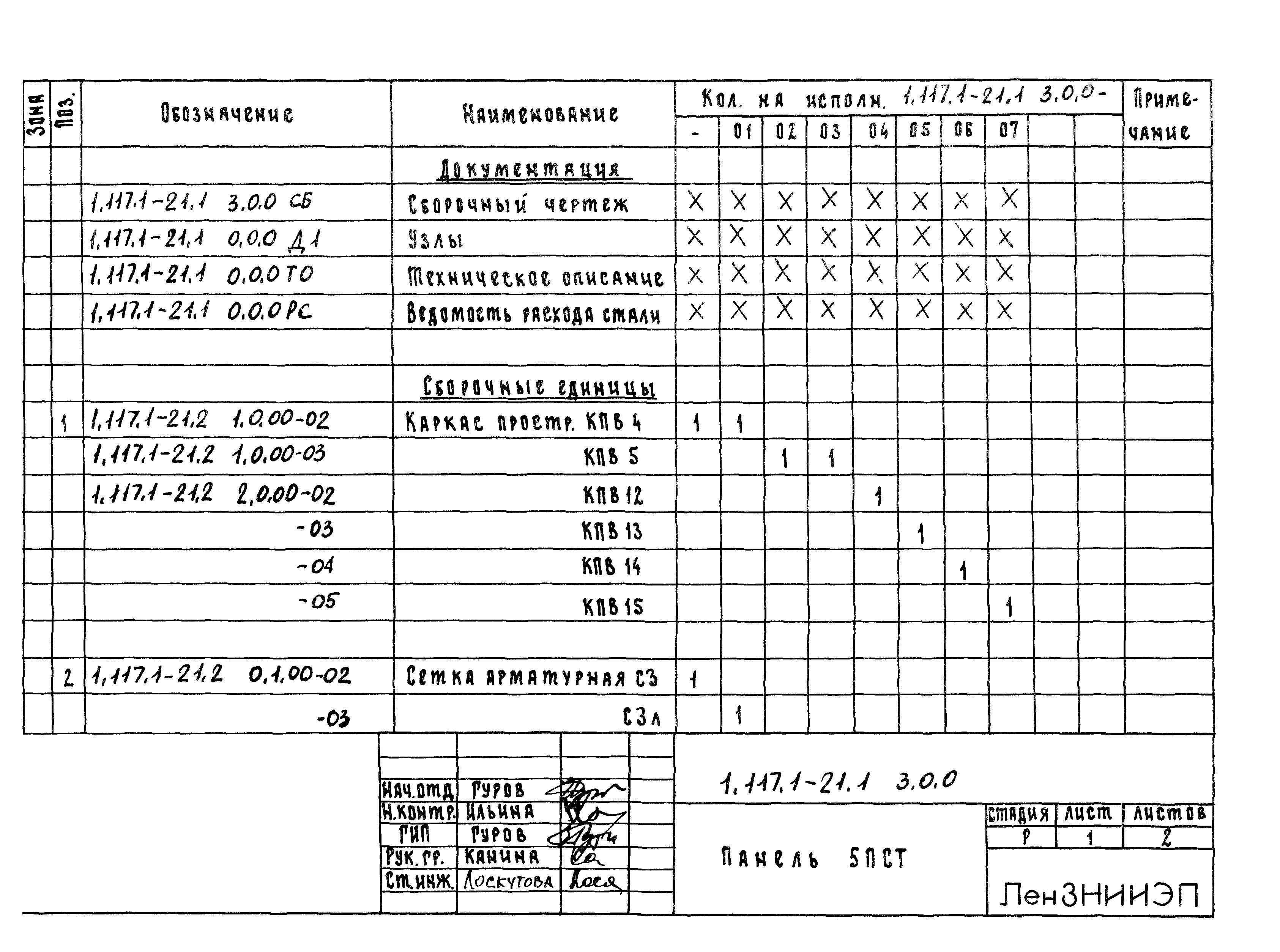 Серия 1.117.1-21