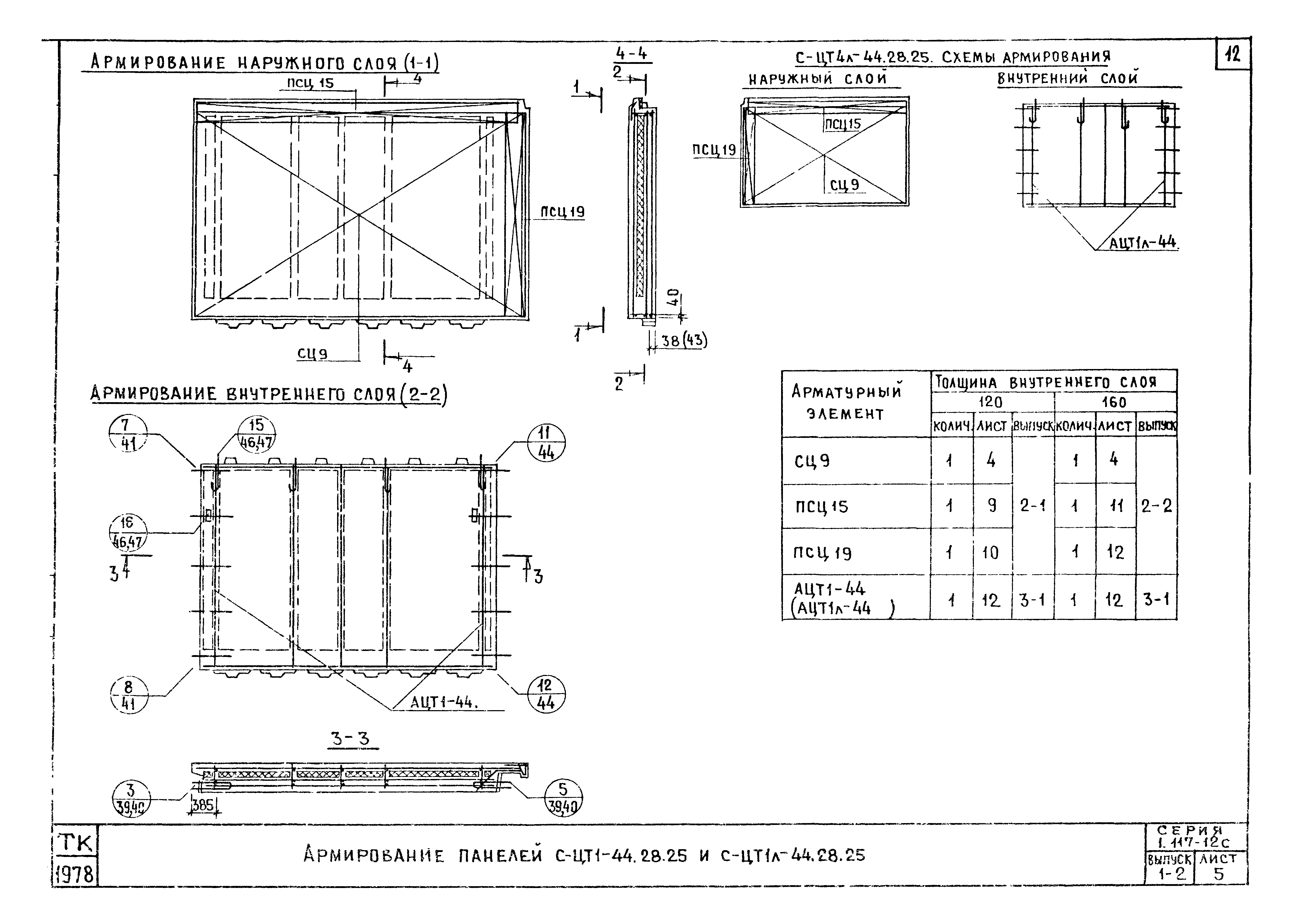 Серия 1.117-12с