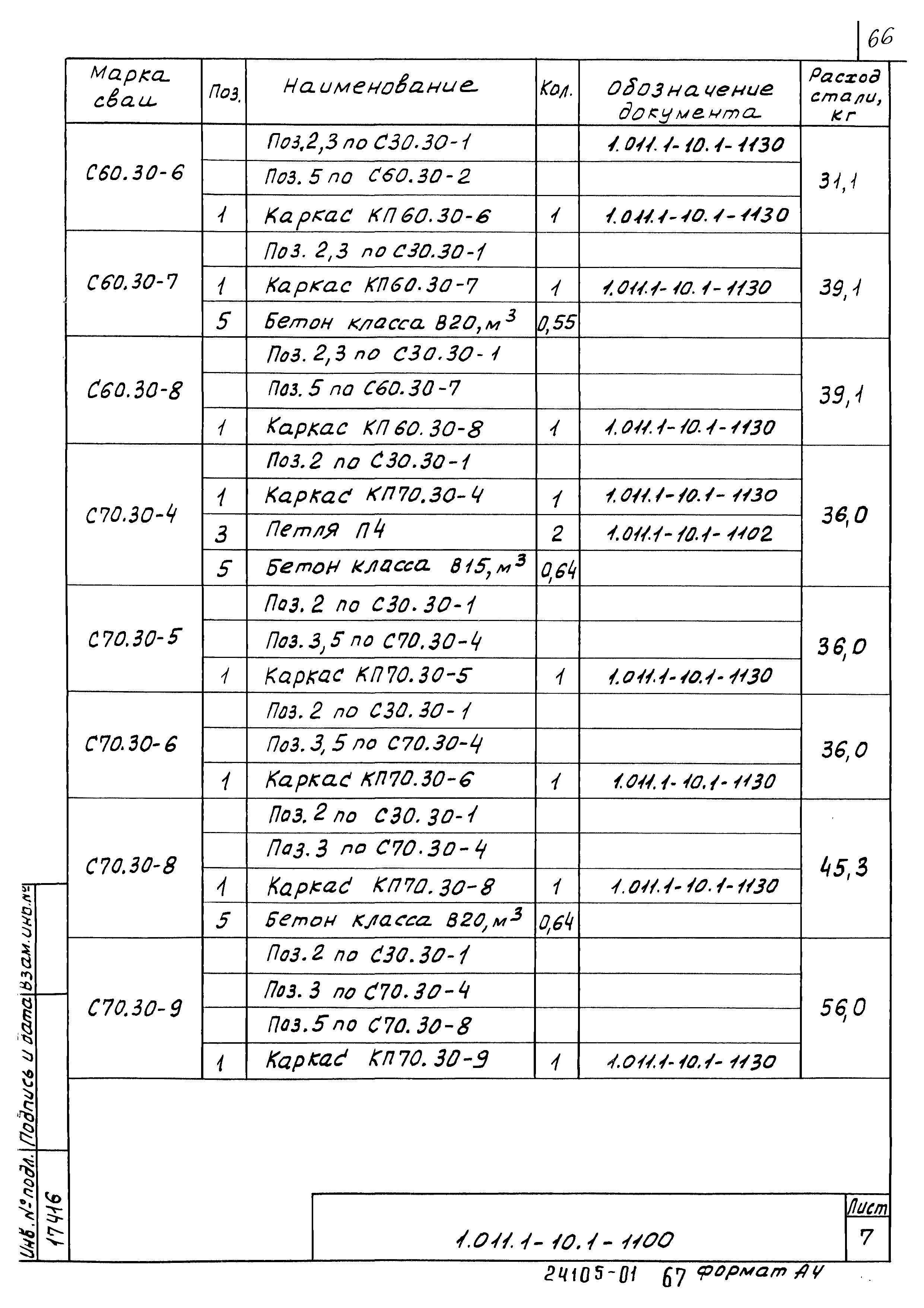 Серия 1.011.1-10