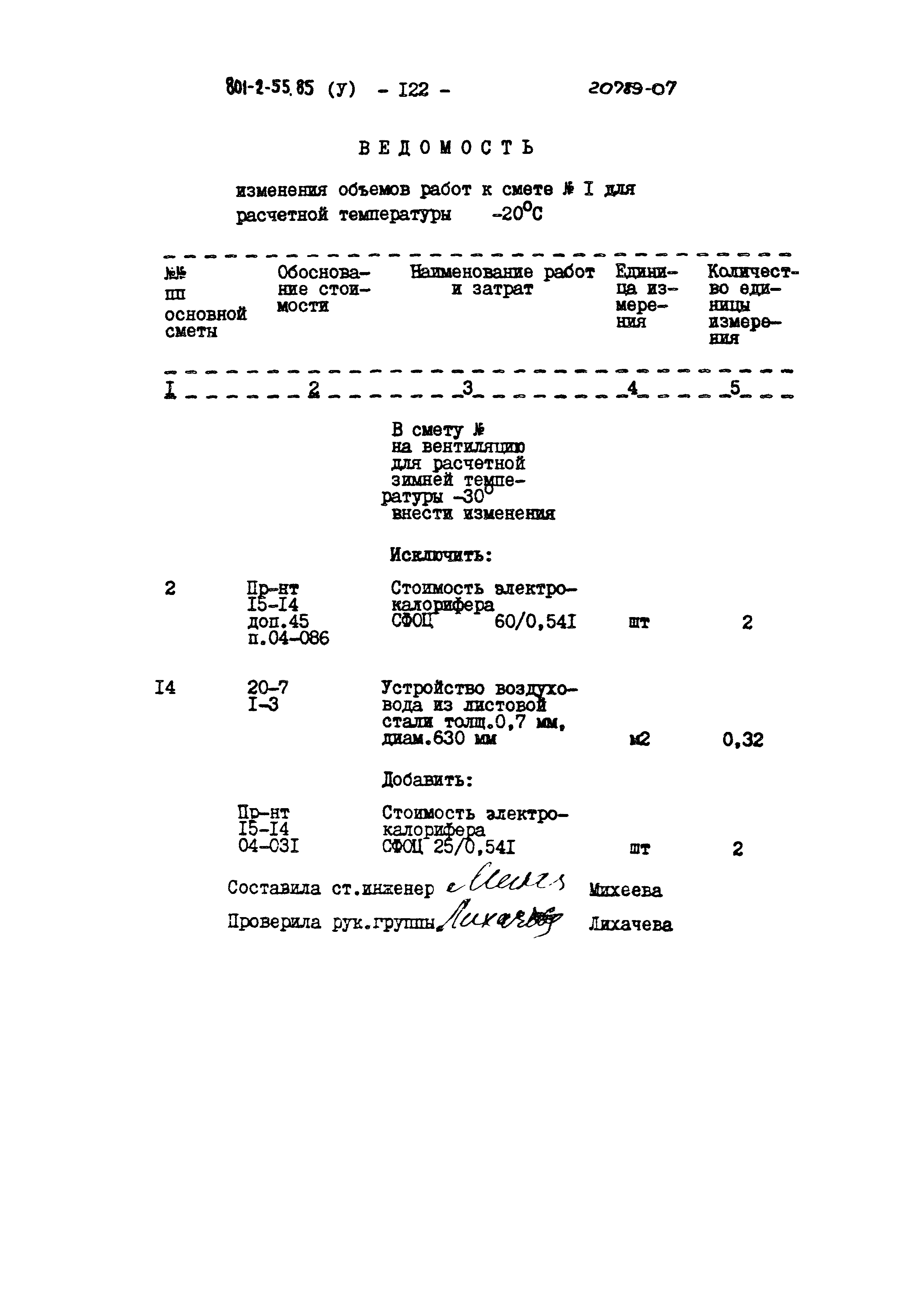 Типовой проект 801-2-55.85