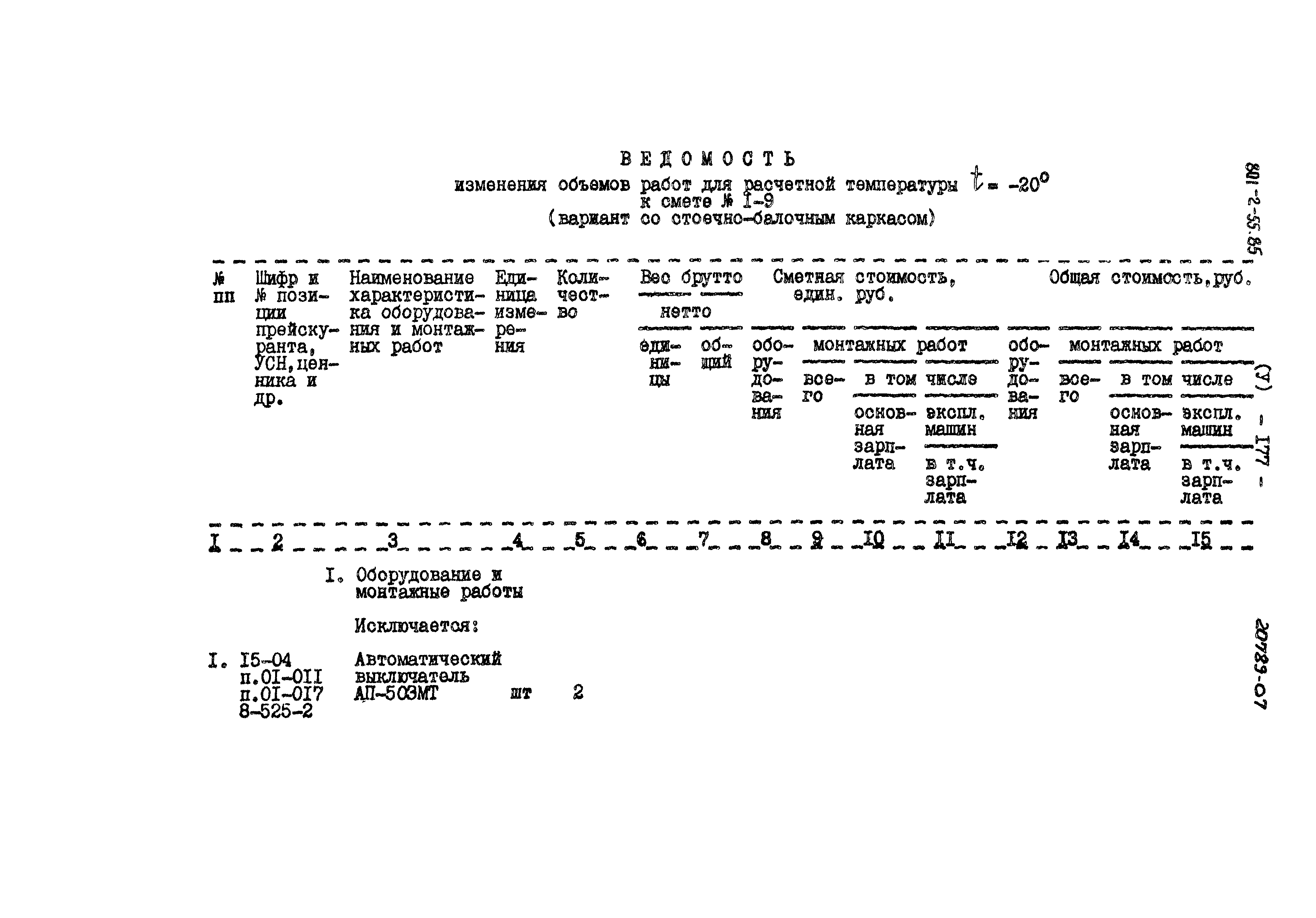 Типовой проект 801-2-55.85