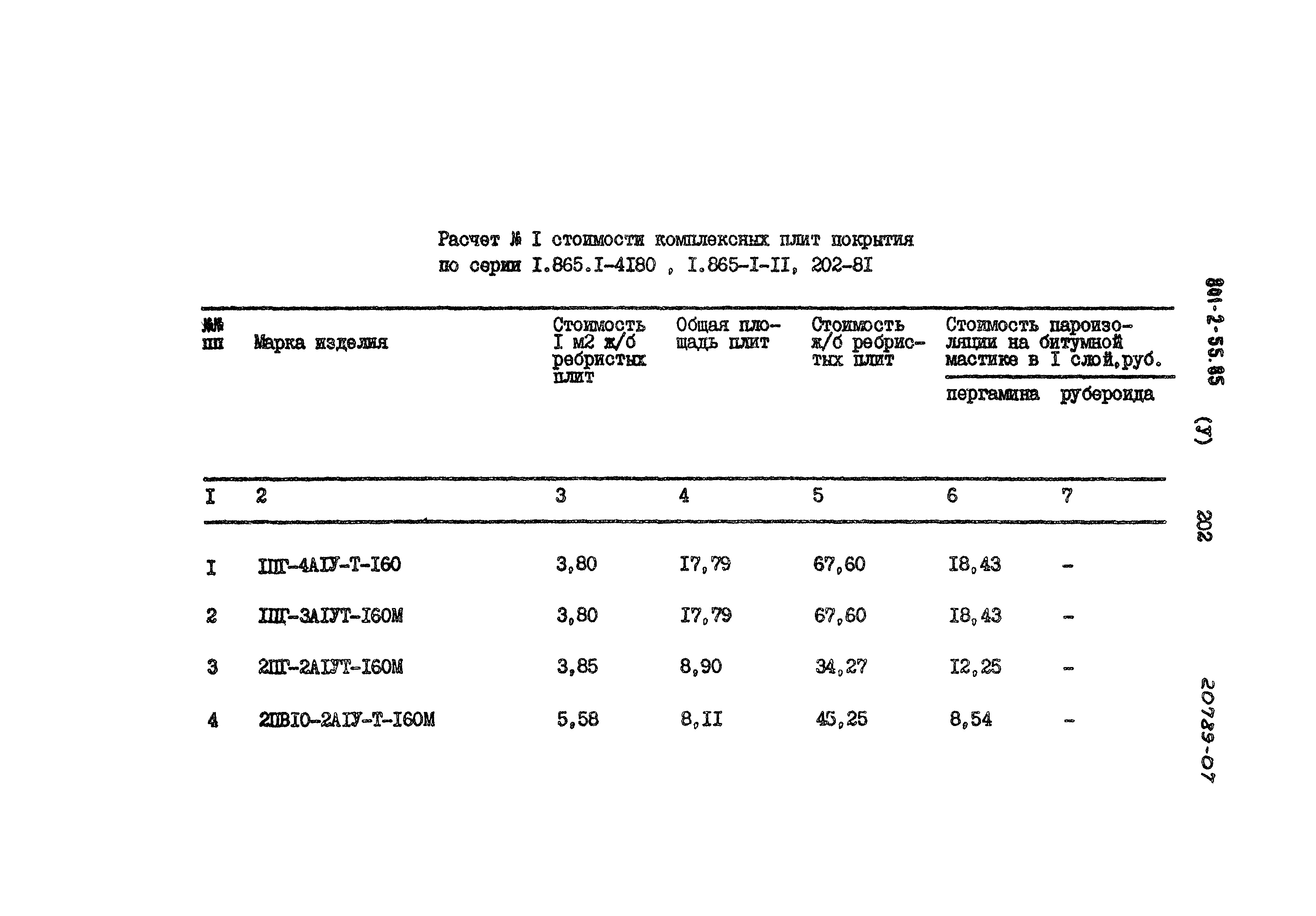 Типовой проект 801-2-55.85