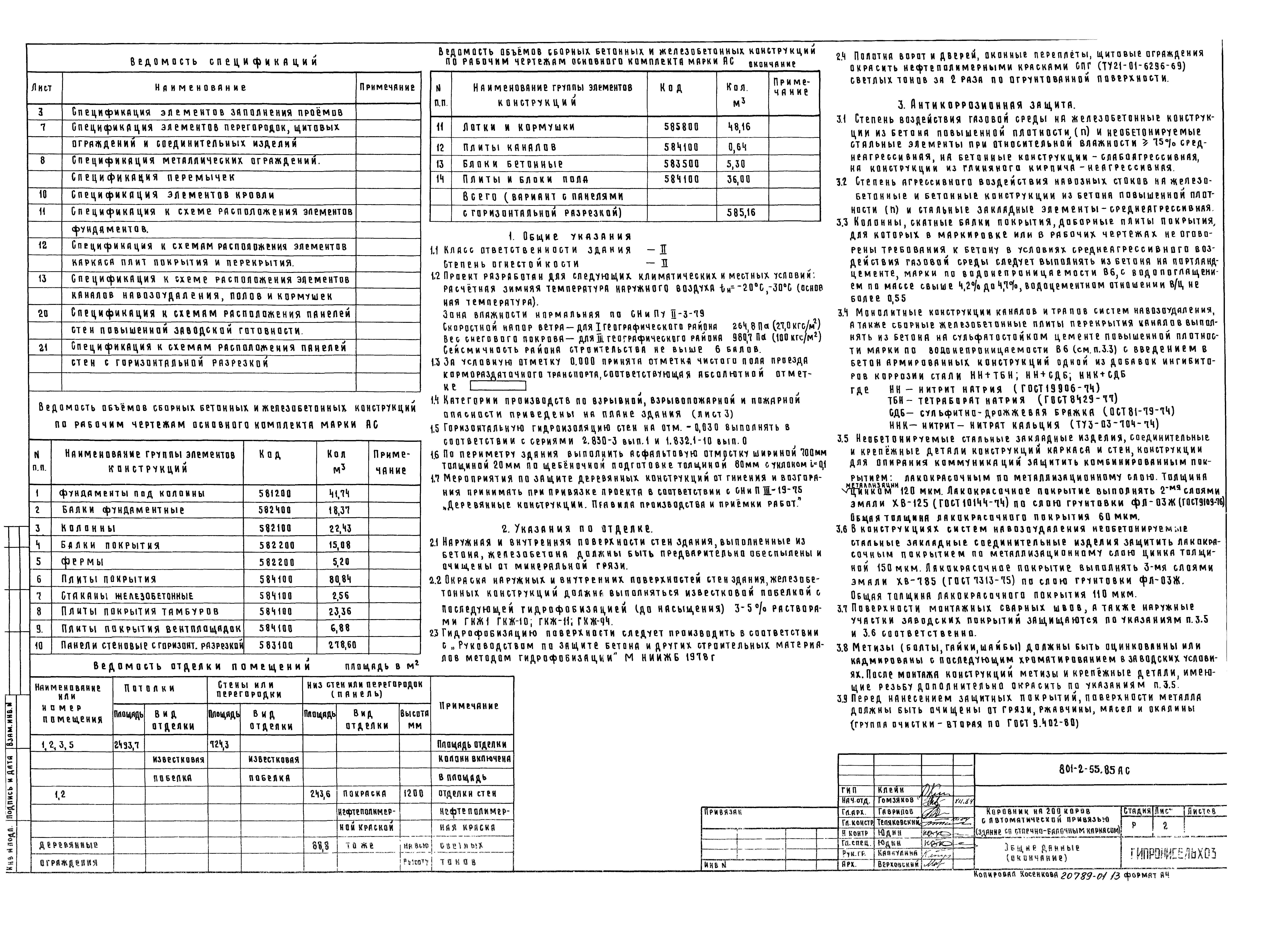 Типовой проект 801-2-55.85