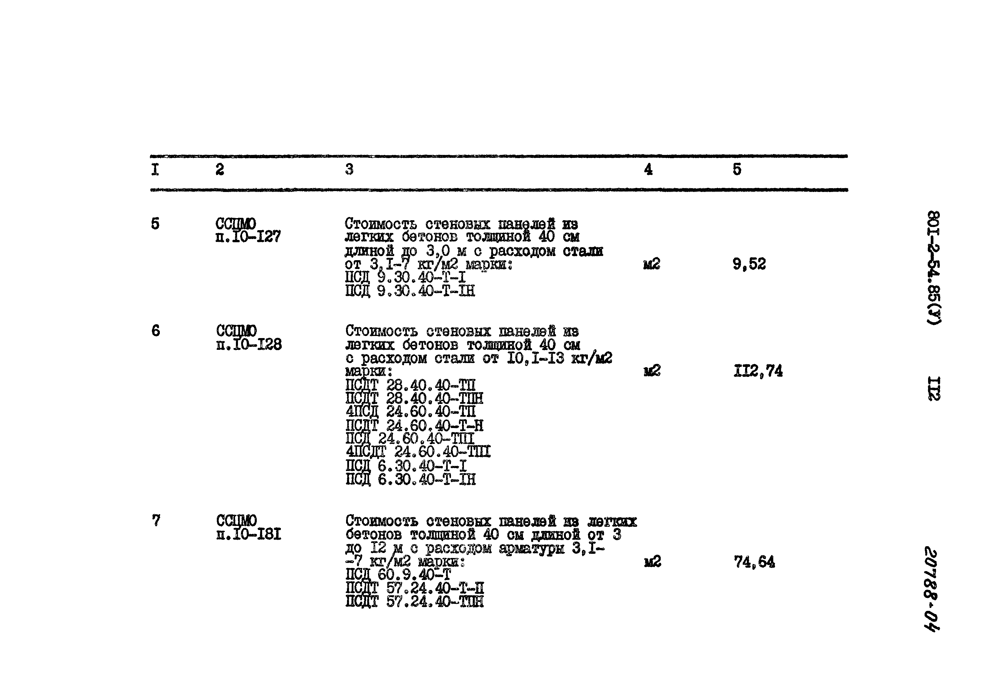 Типовой проект 801-2-54.85