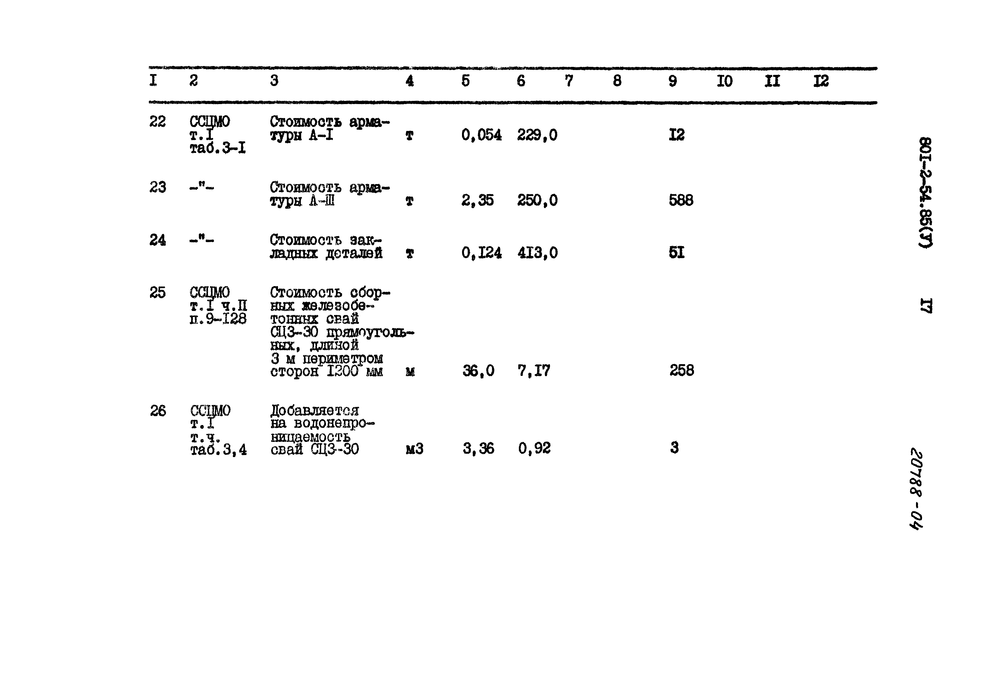 Типовой проект 801-2-54.85