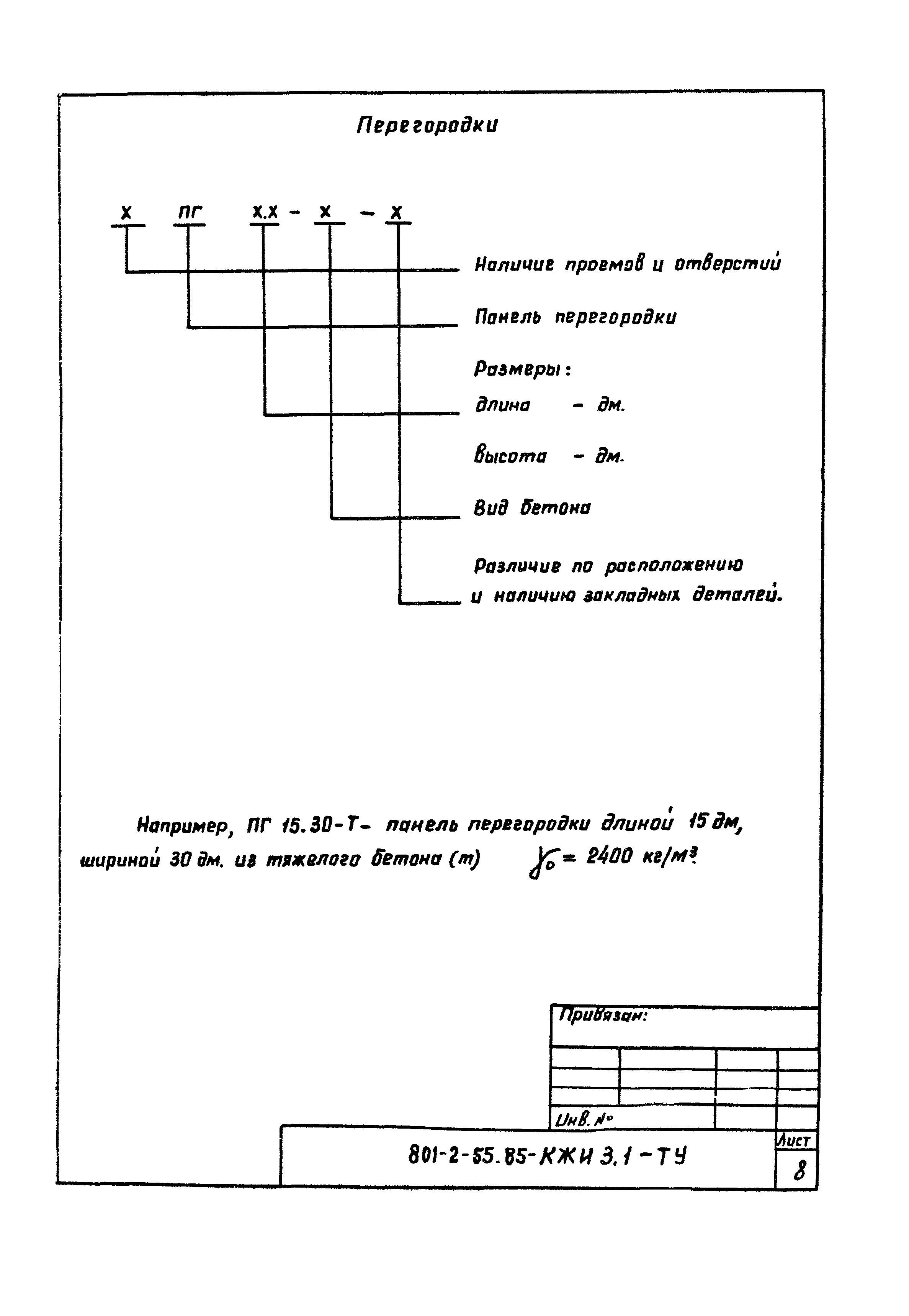 Типовой проект 801-2-54.85