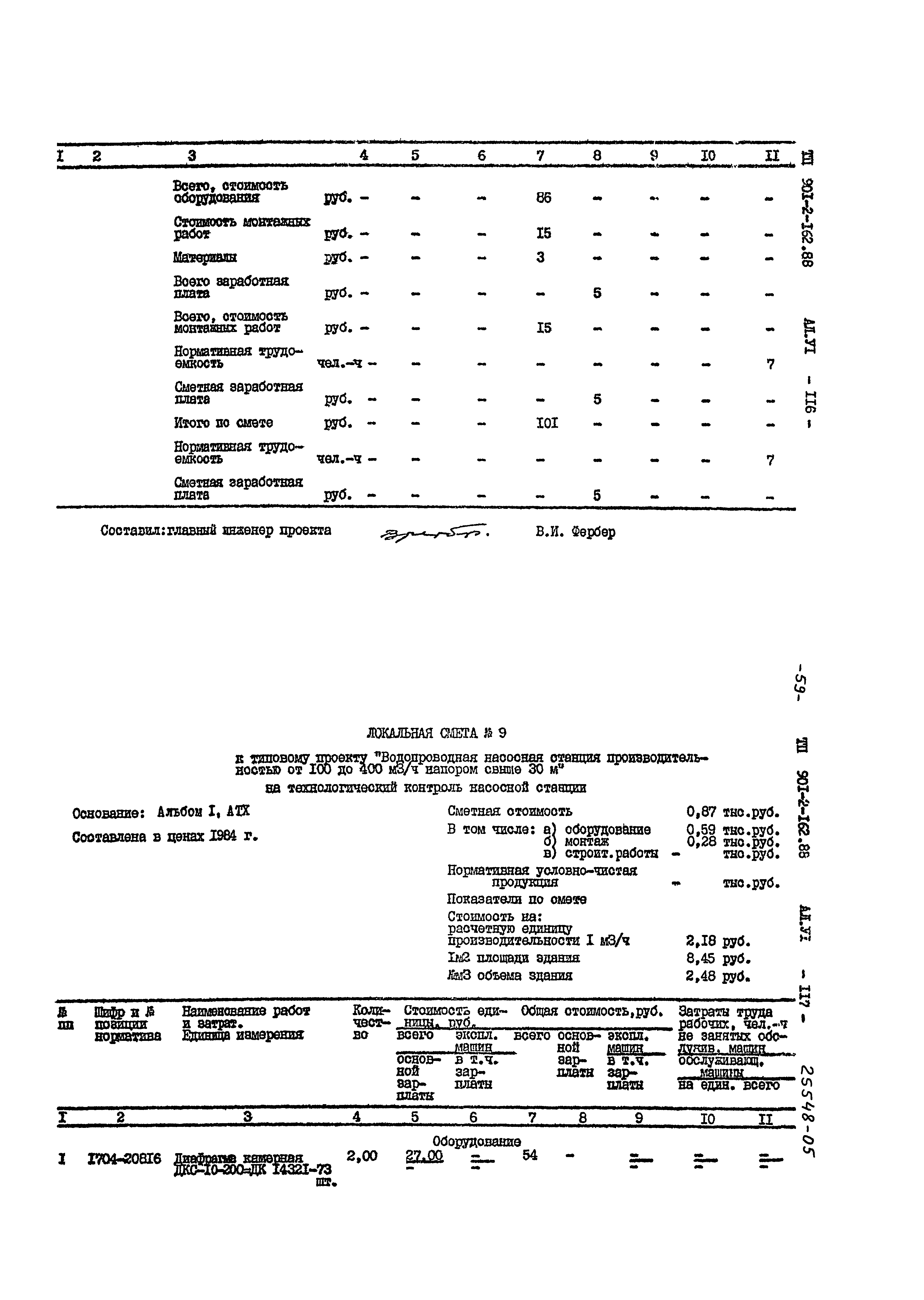 Типовой проект 901-2-162.88