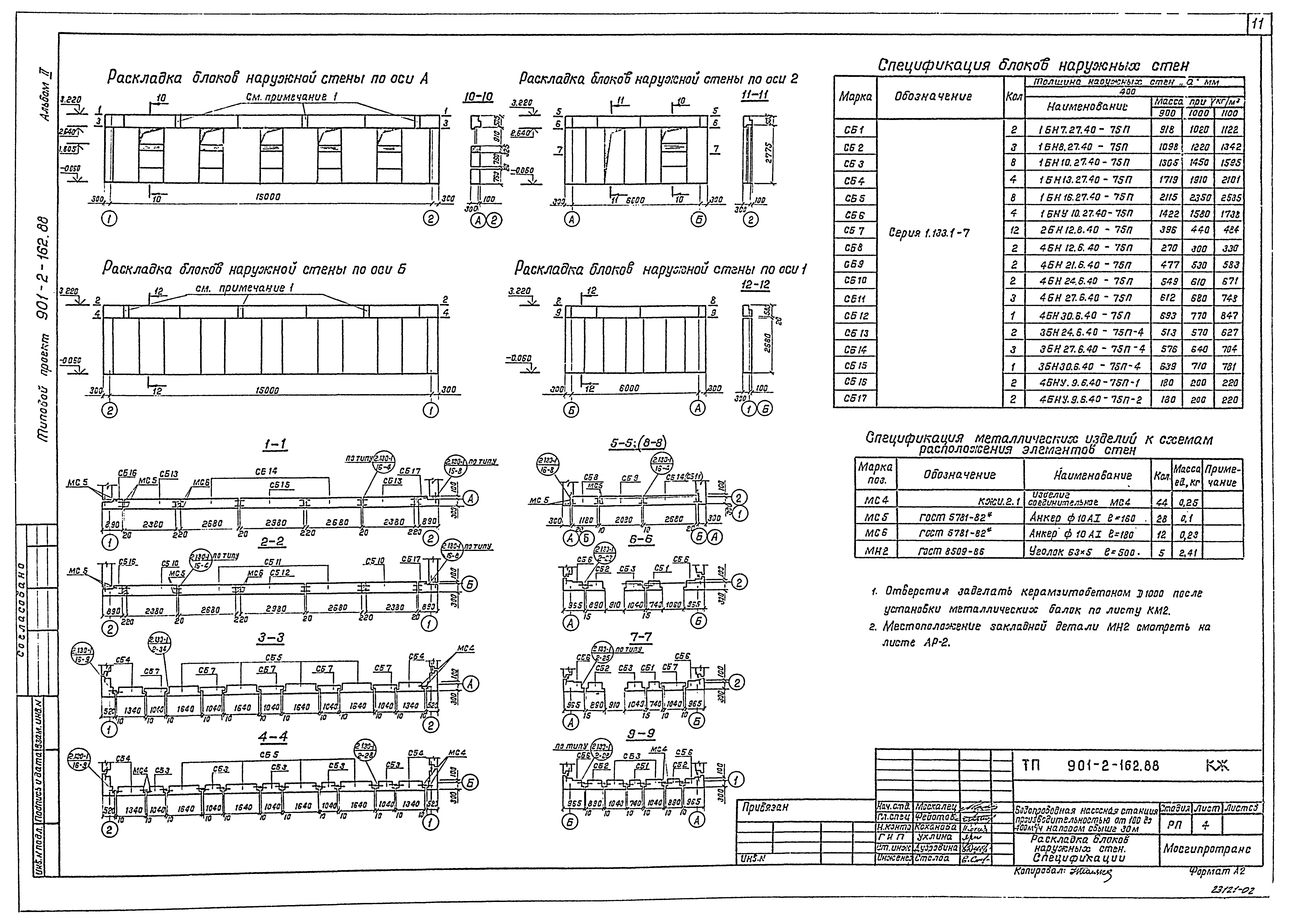 Типовой проект 901-2-162.88
