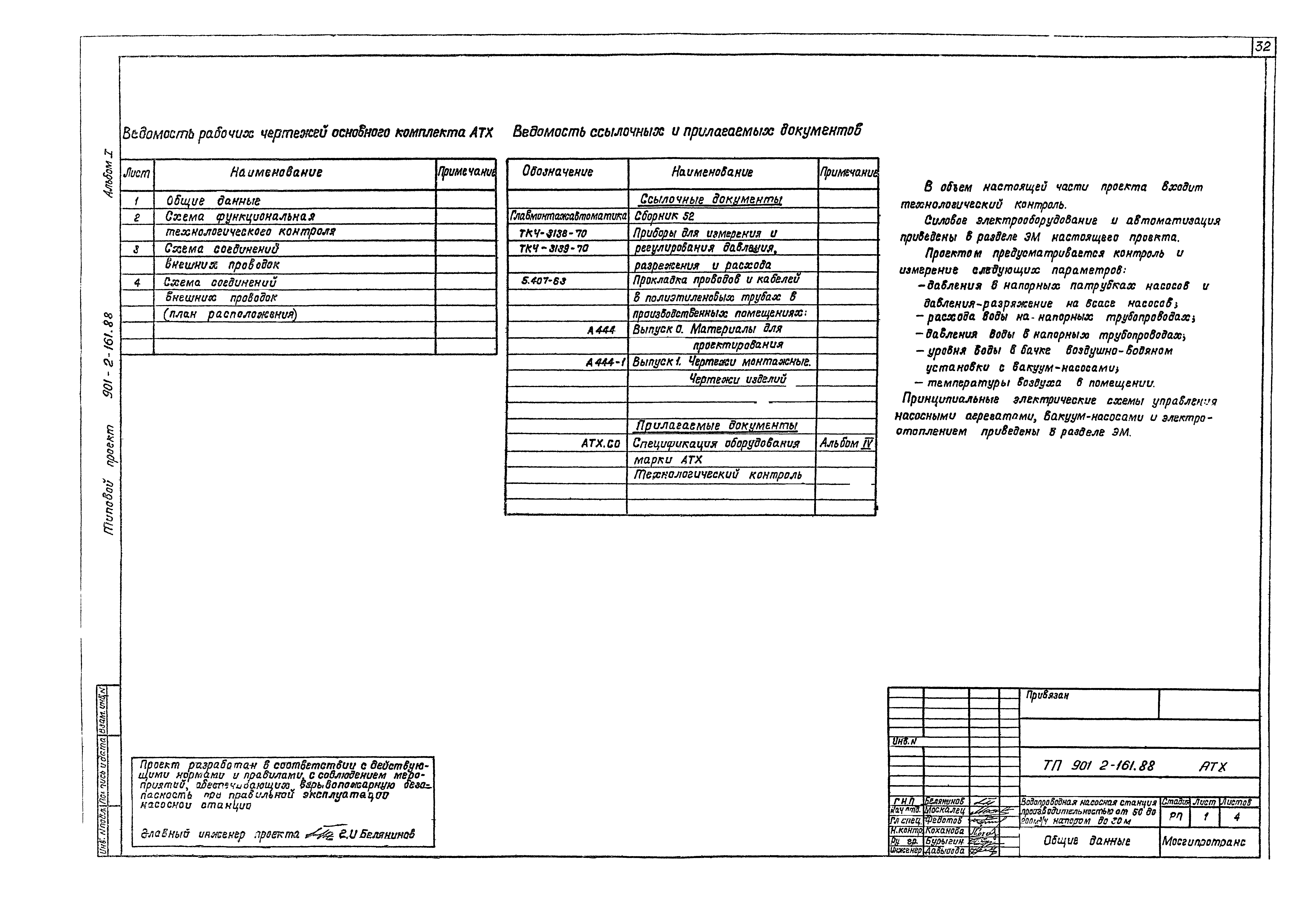Типовой проект 901-2-161.88