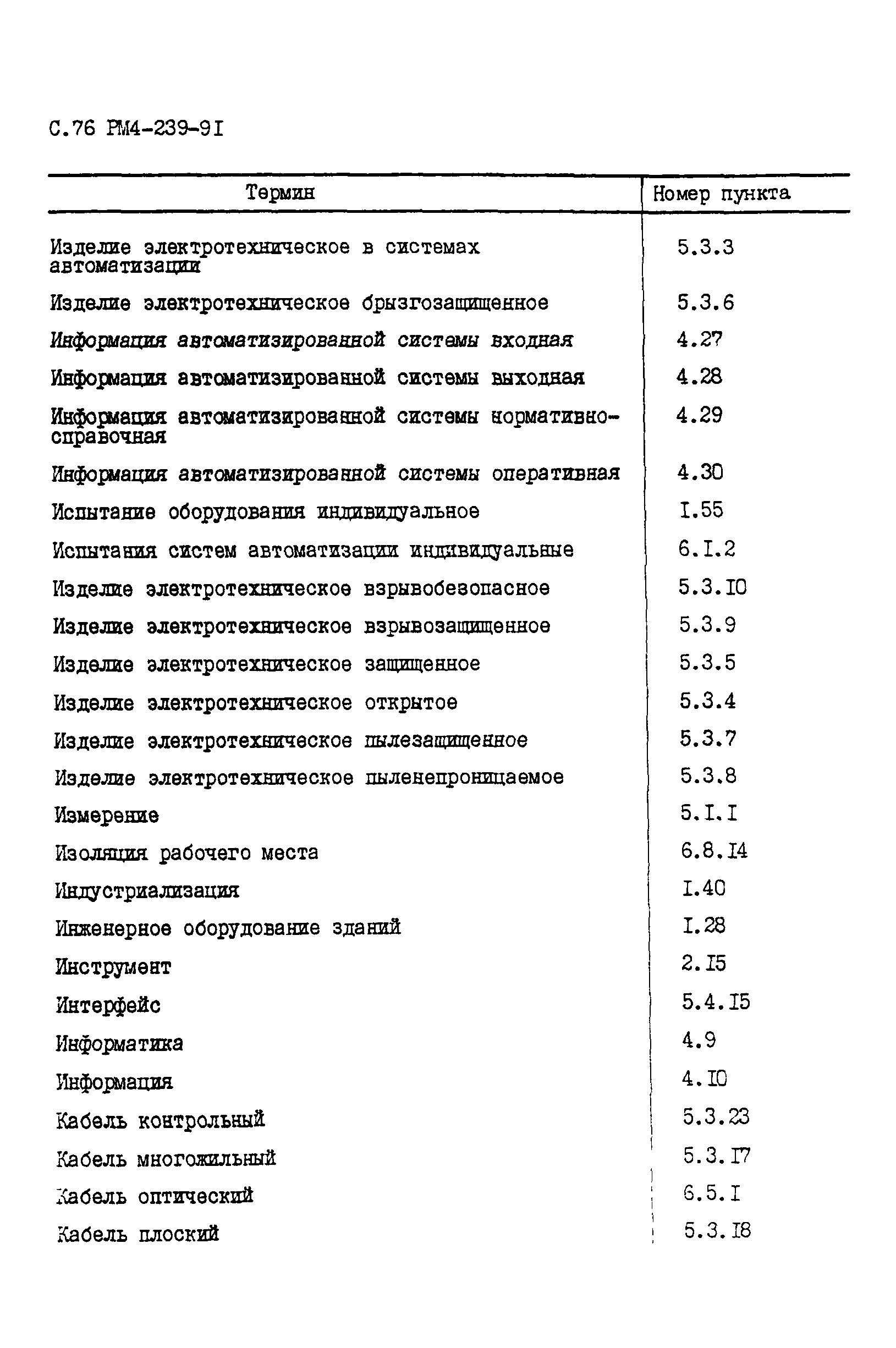 Скачать РМ 4-239-91 Системы автоматизации. Словарь-справочник по терминам.  Пособие к СНиП 3.05.07-85