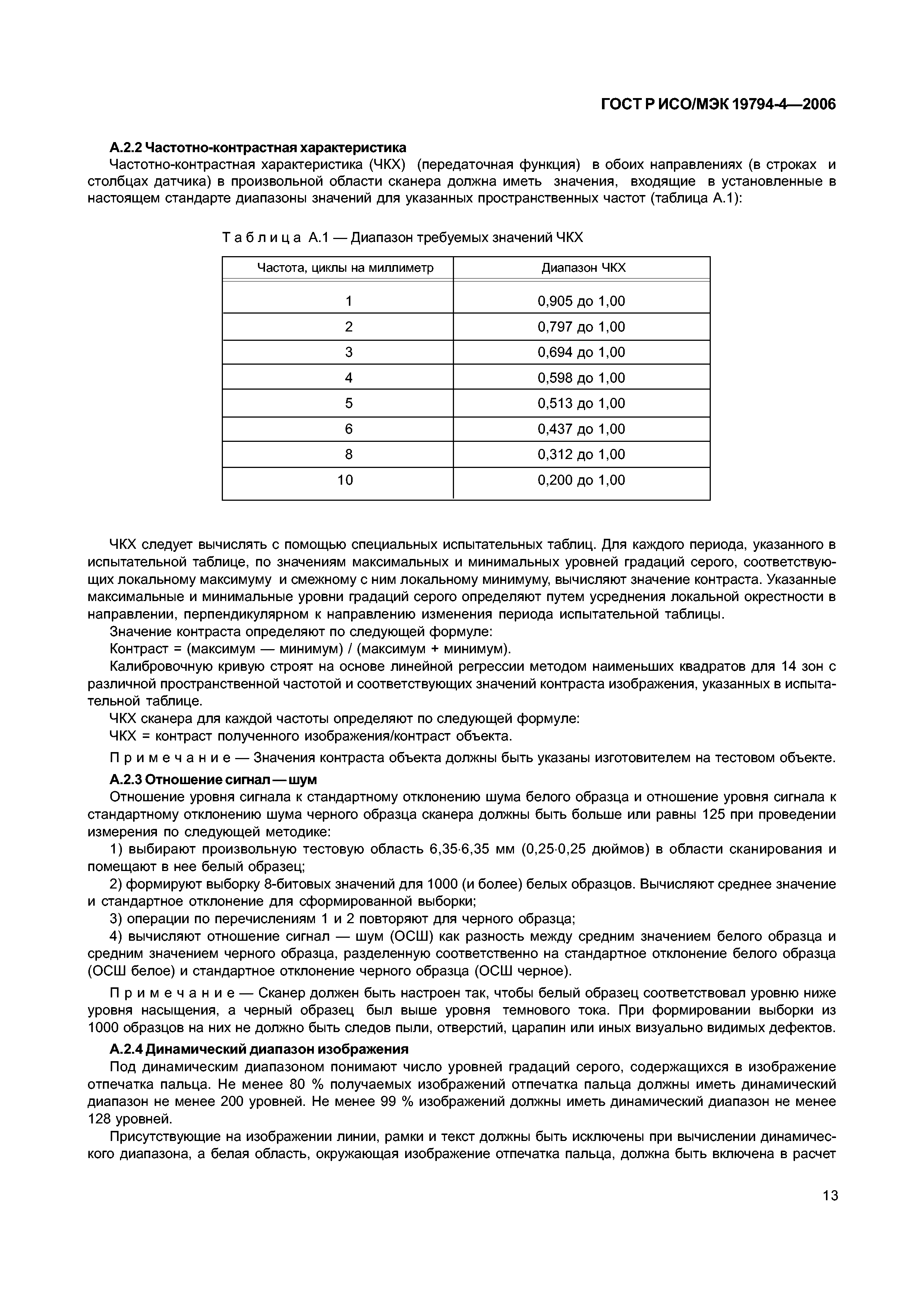 ГОСТ Р ИСО/МЭК 19794-4-2006