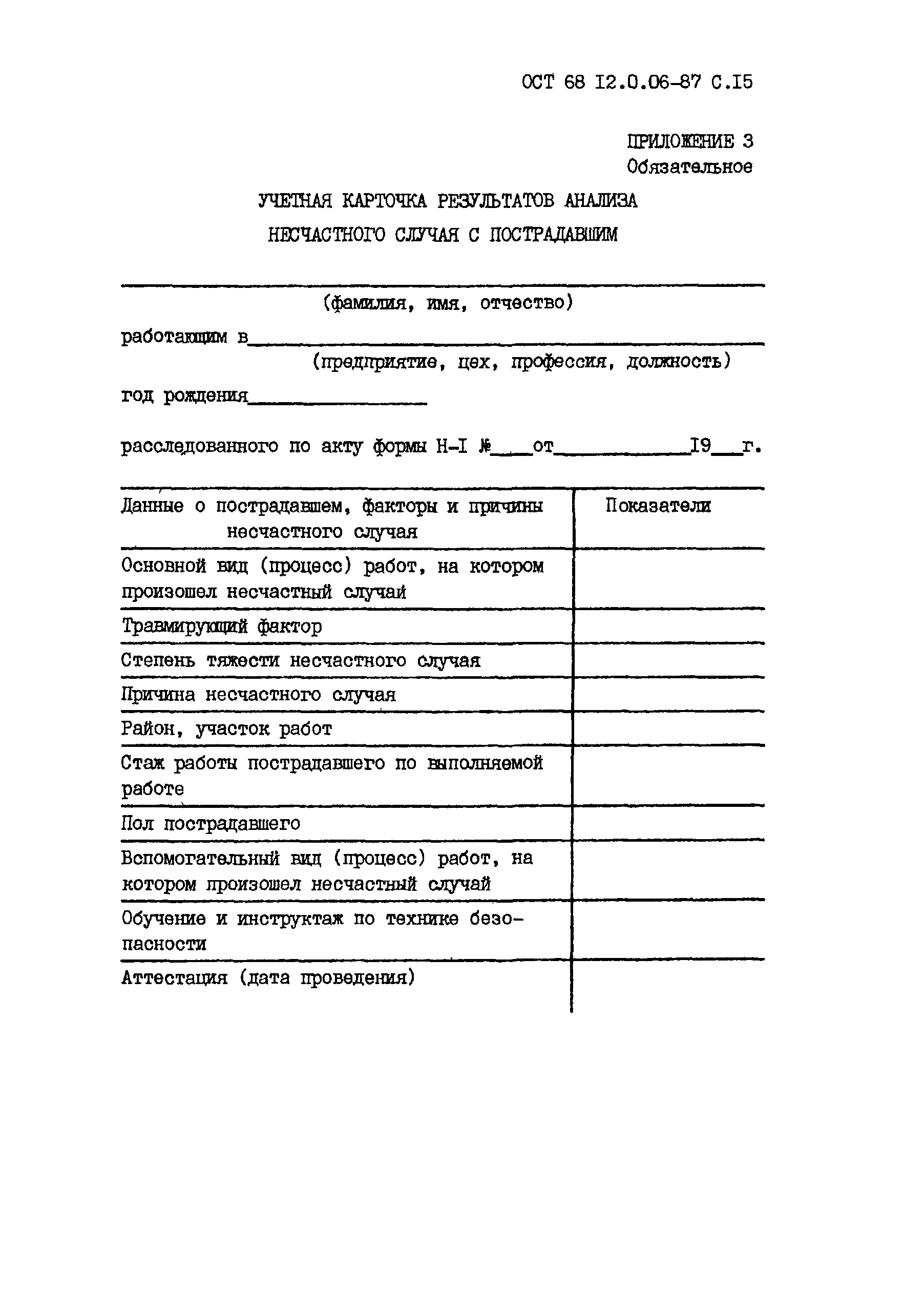 ОСТ 68 12.0.06-87