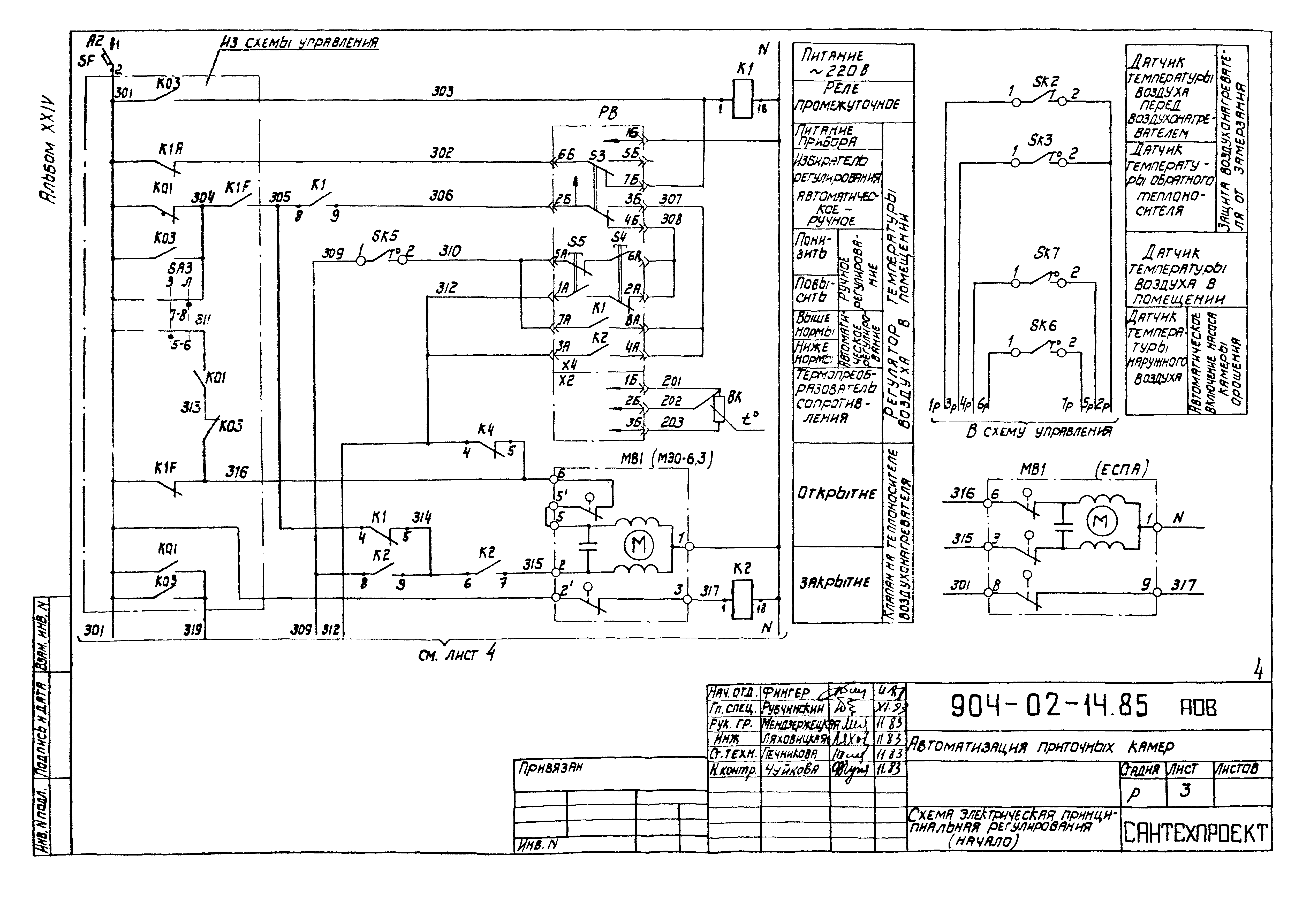 Типовые проектные решения 904-02-14.85
