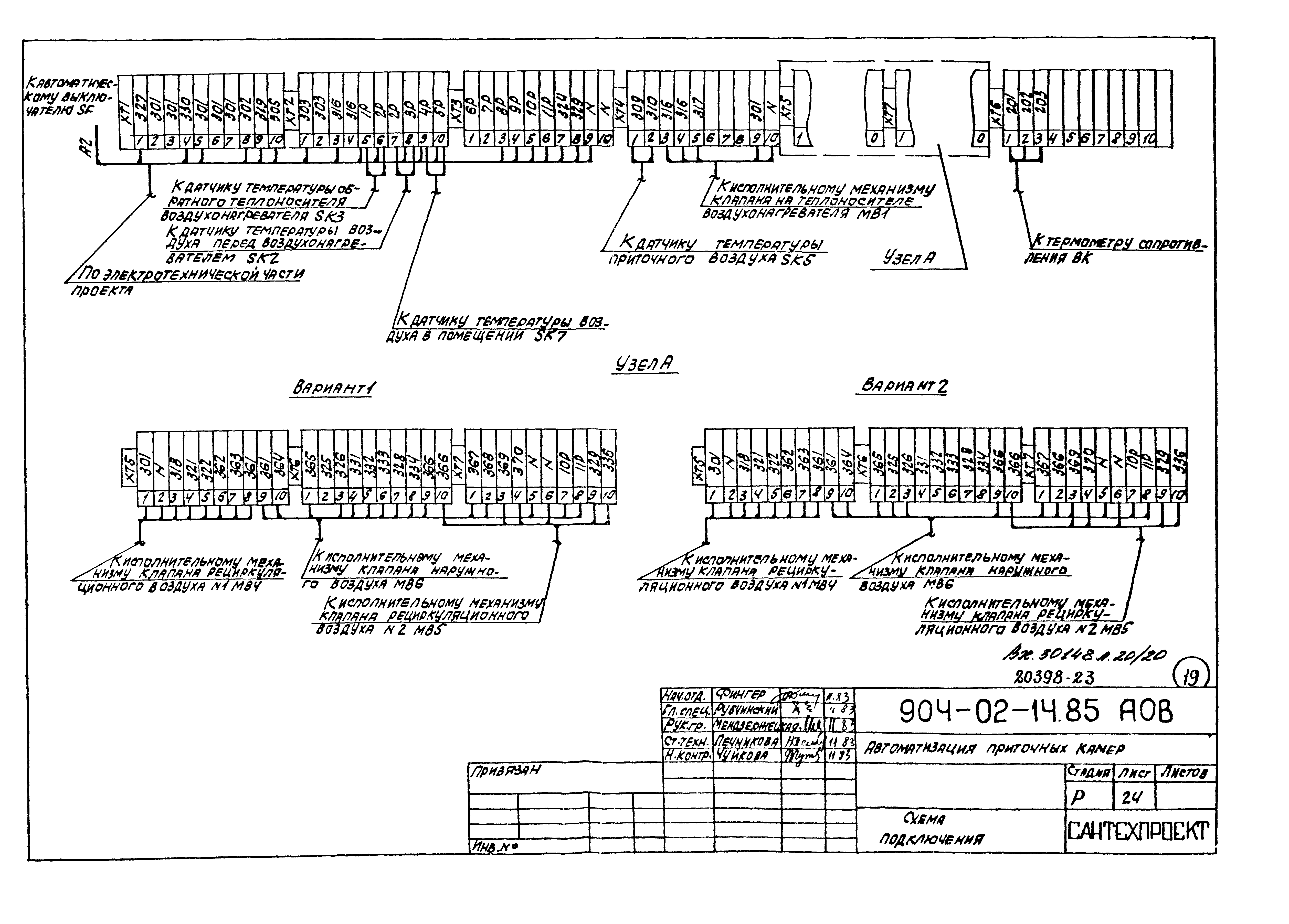 Типовые проектные решения 904-02-14.85