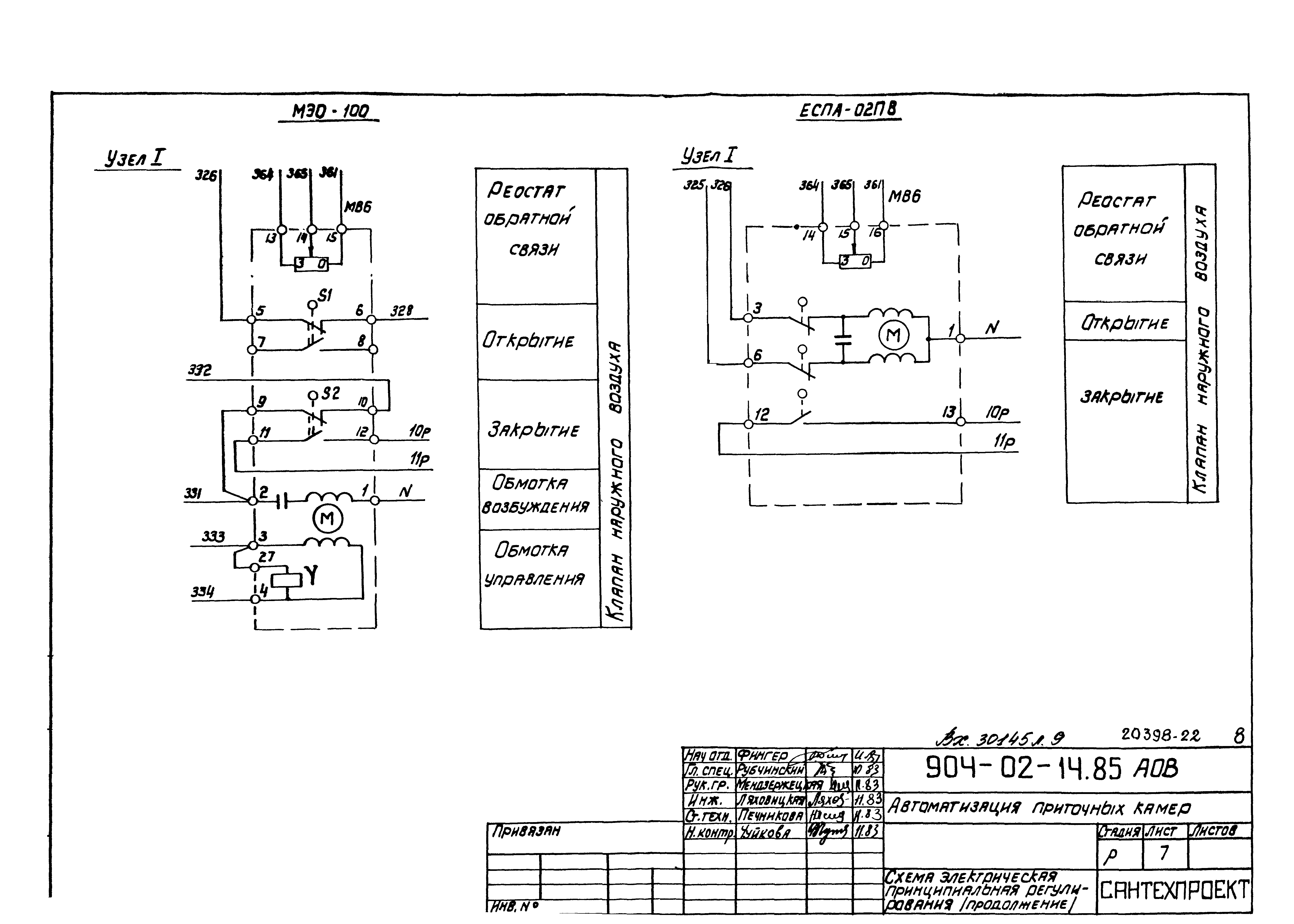 Типовые проектные решения 904-02-14.85