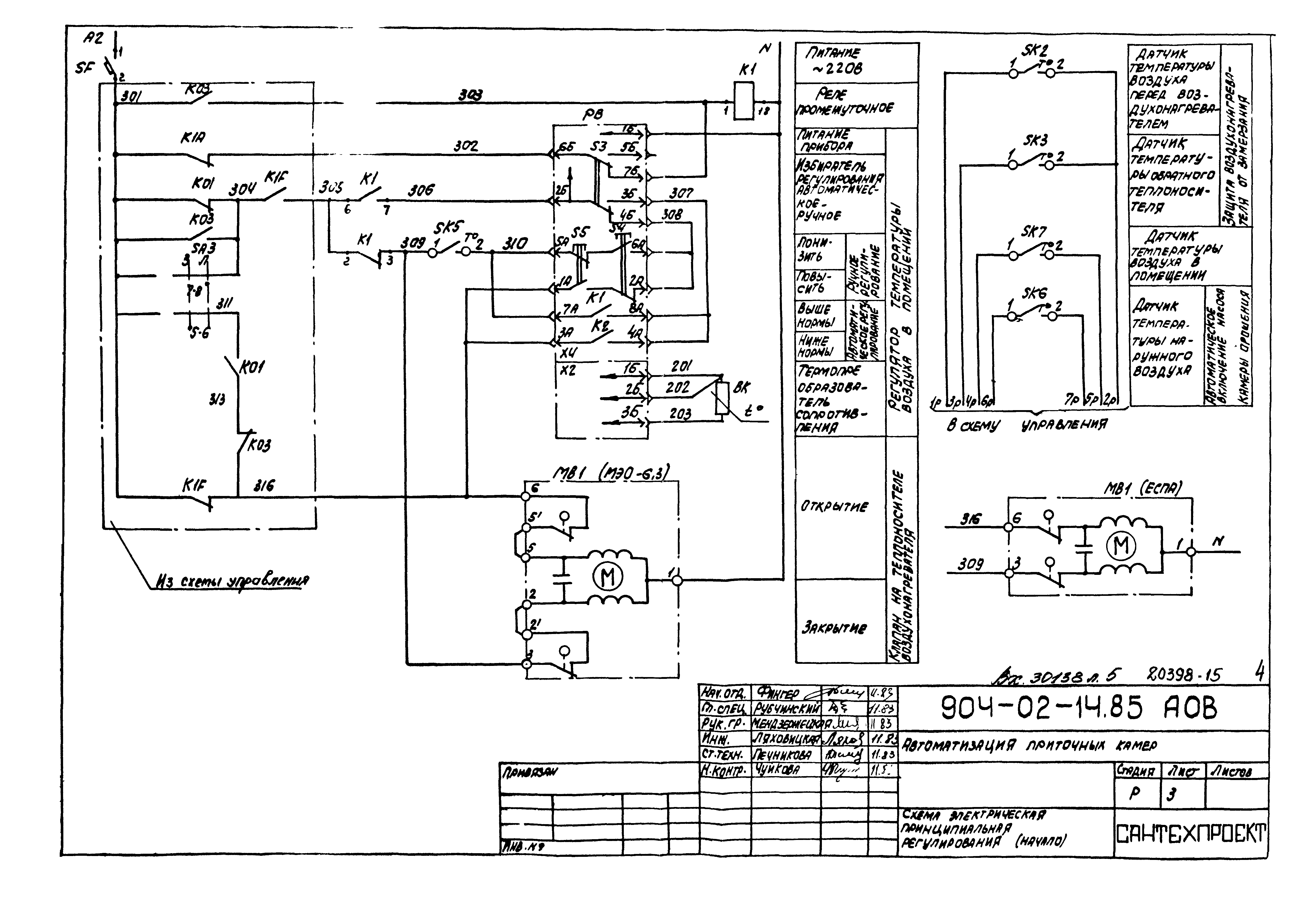 Типовые проектные решения 904-02-14.85
