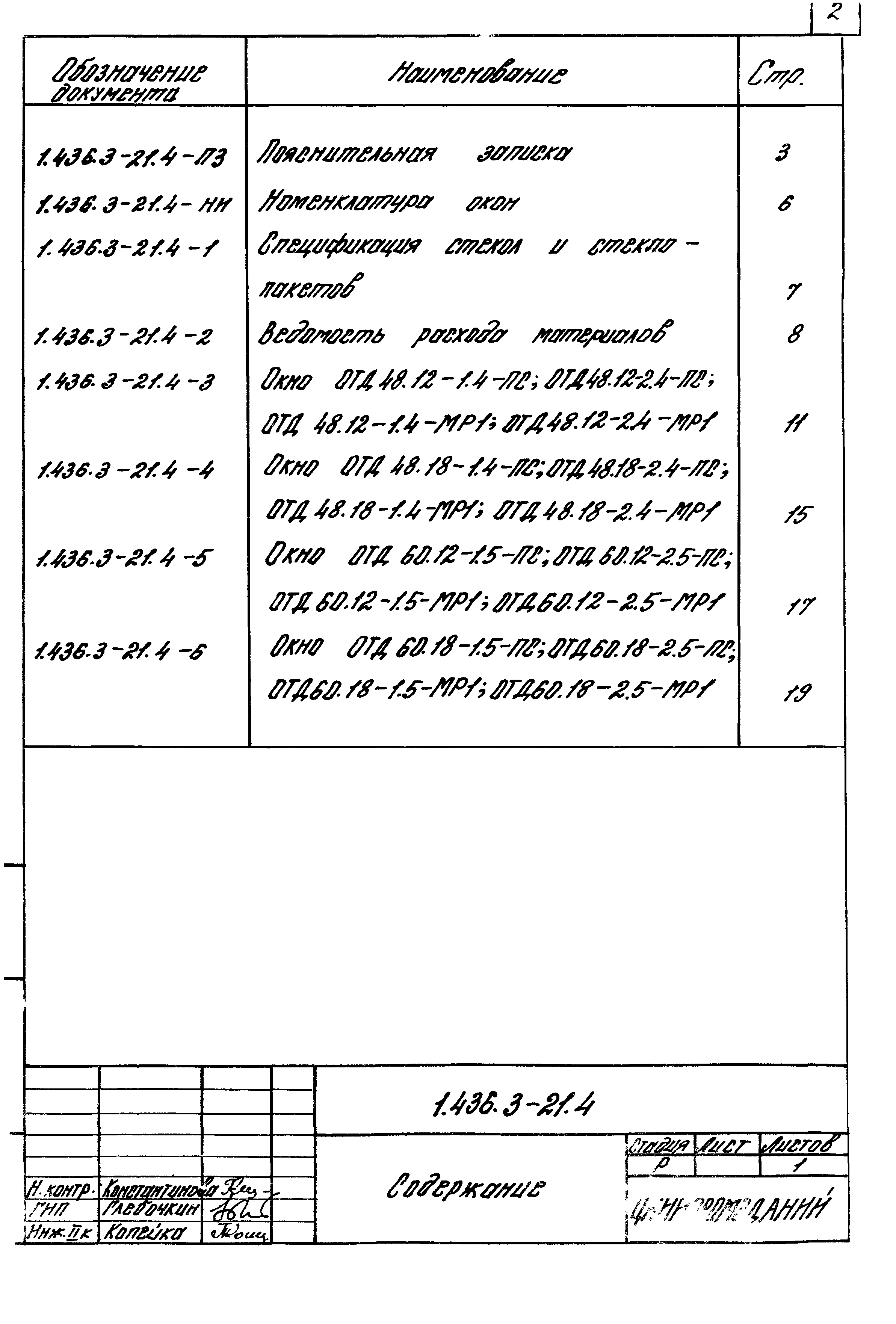Серия 1.436.3-21