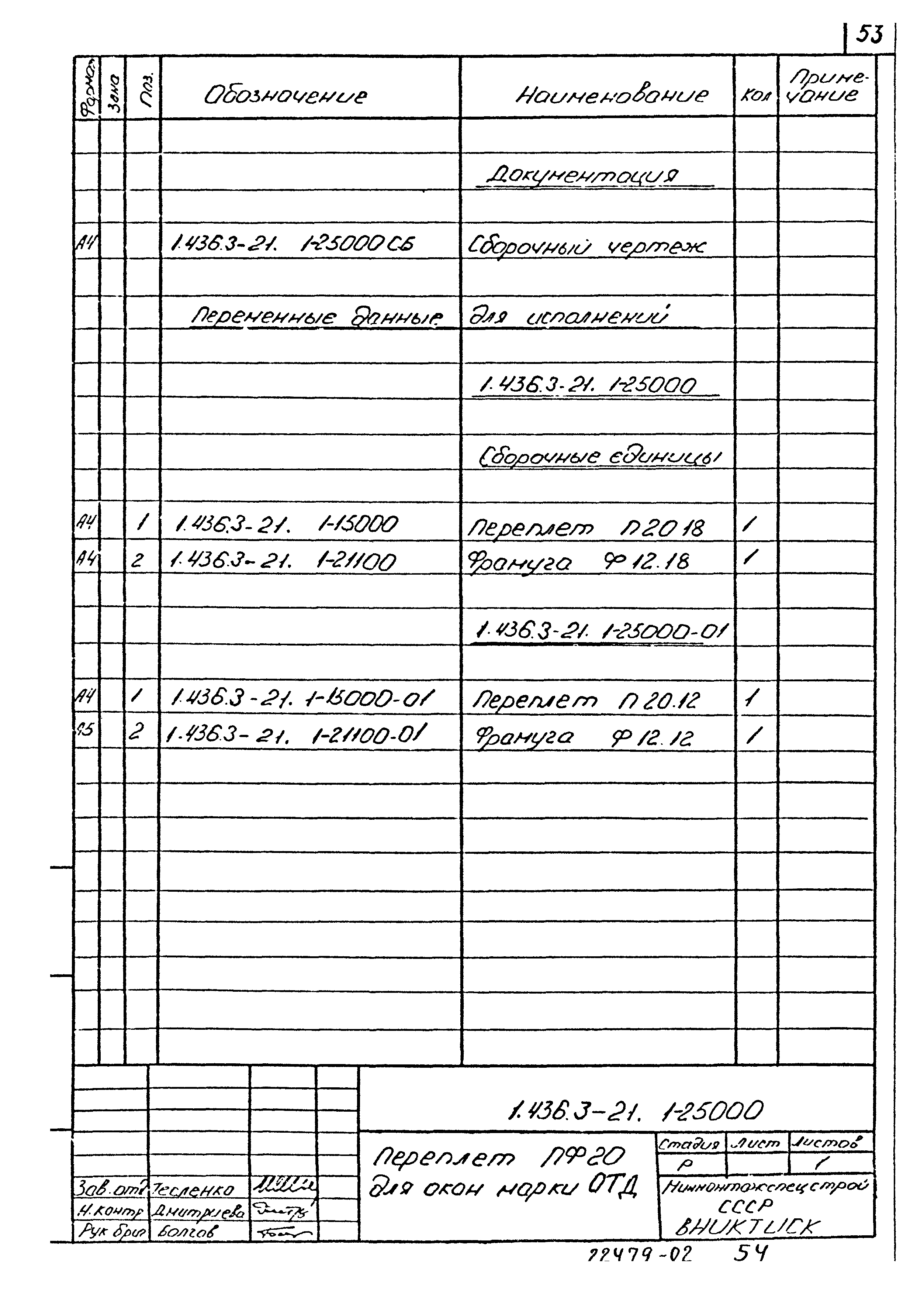 Серия 1.436.3-21