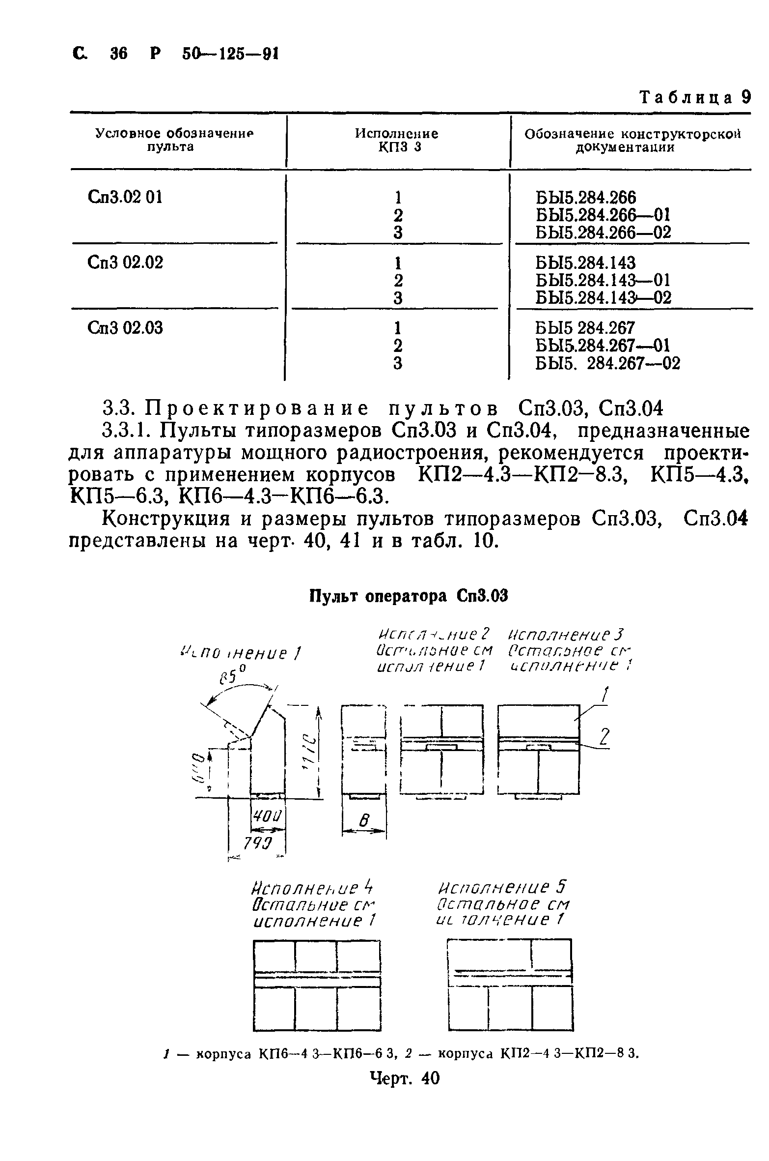 Р 50-125-91