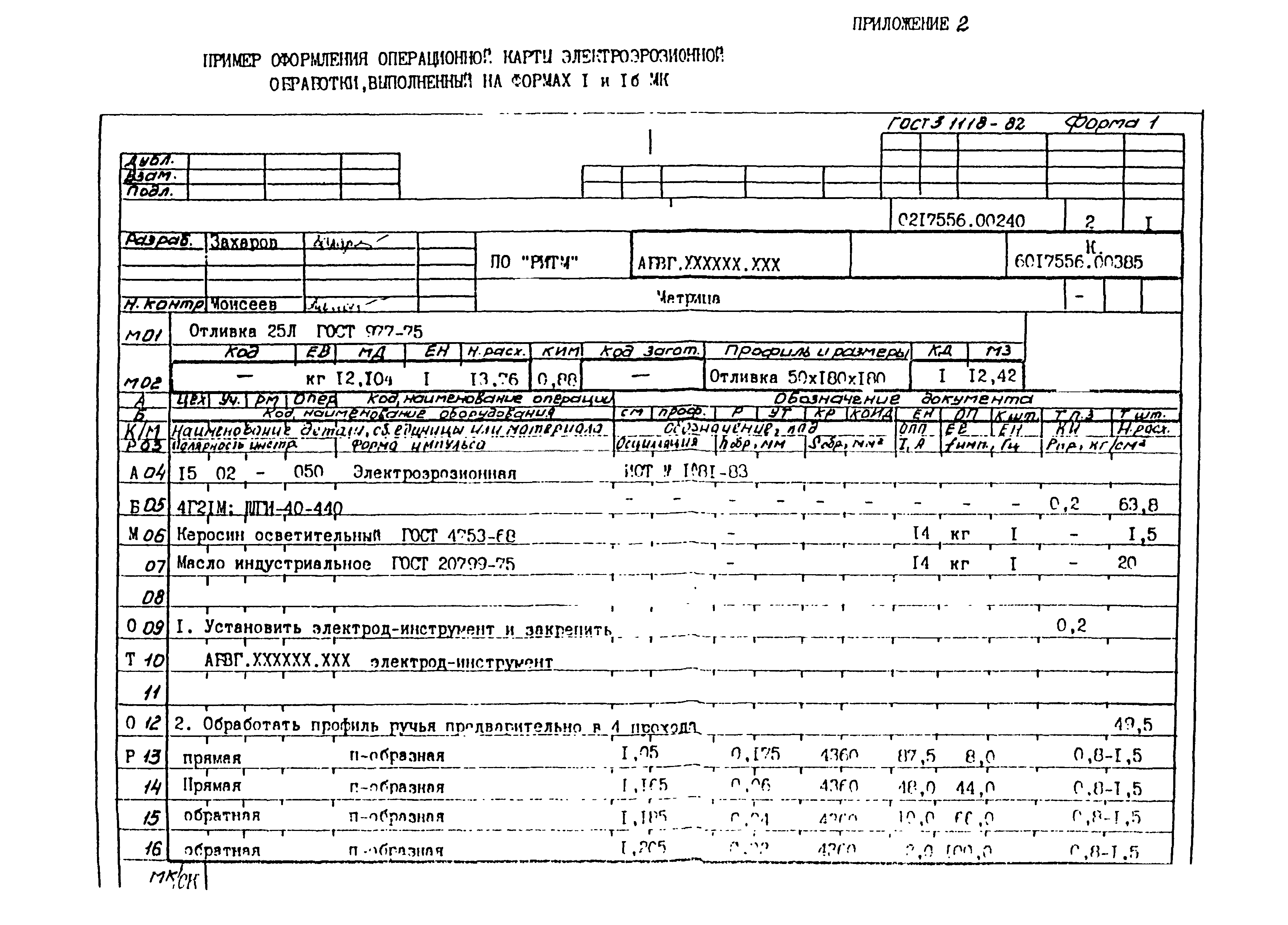 Скачать Р 50-54-33-87 Единая система технологической документации (ЕСТД).  Требования к оформлению документов на технологические процессы  электрофизических и электрохимических методов обработки