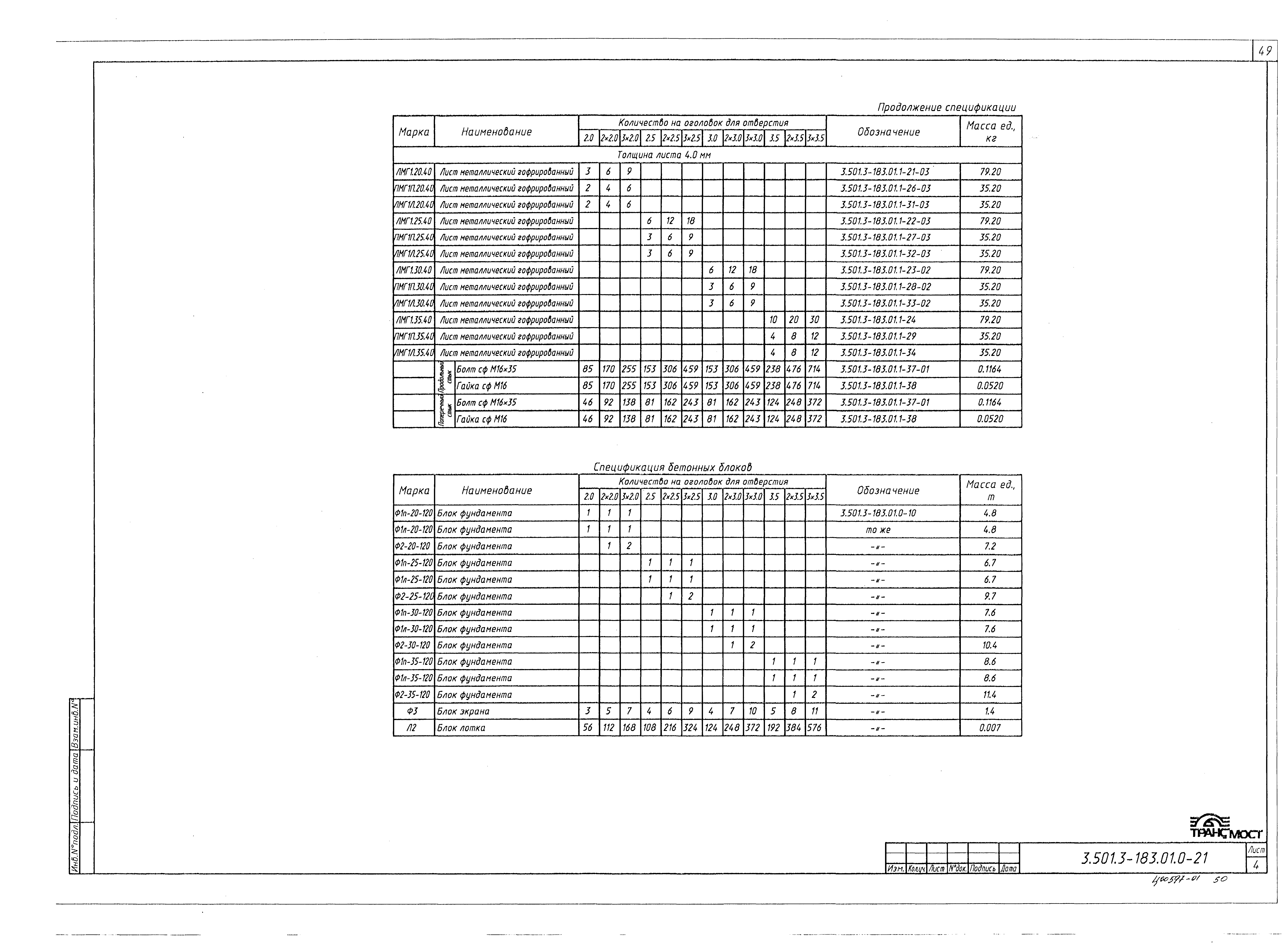 Серия 3.501.3-183.01
