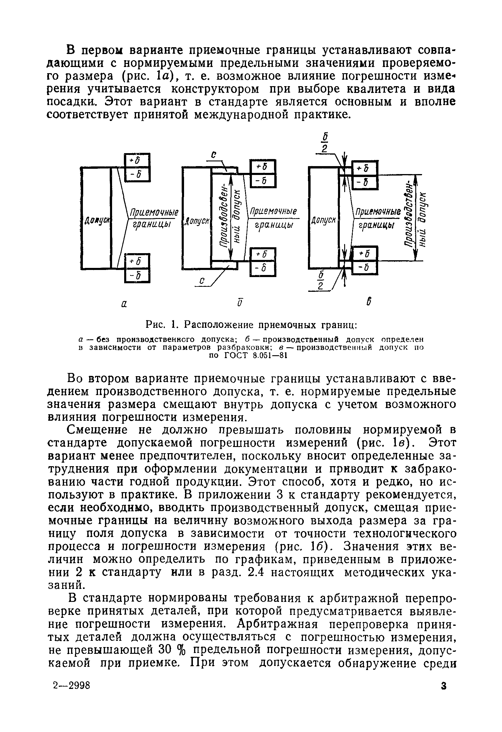 Размеры выхода