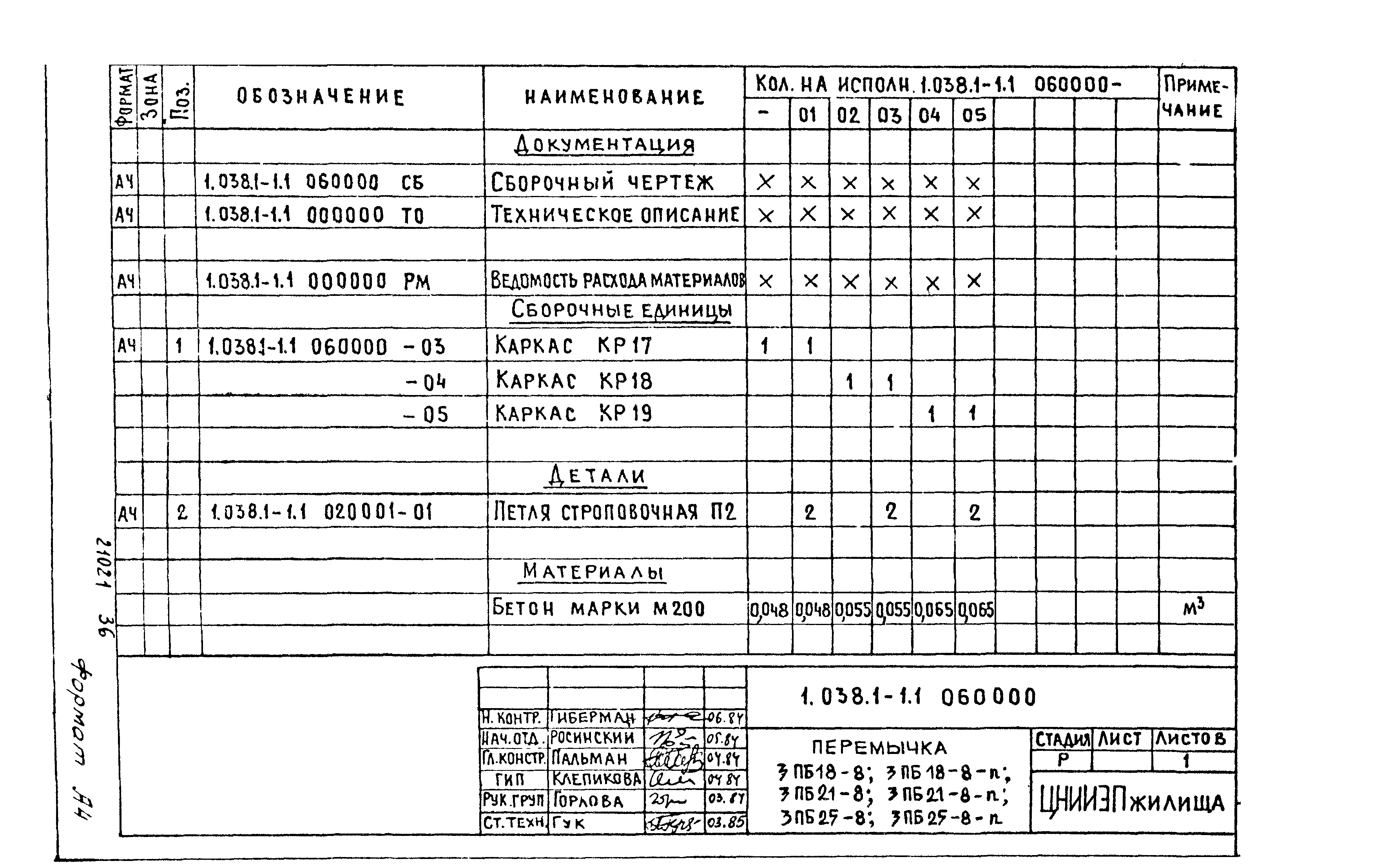 Серия 1.038.1-1