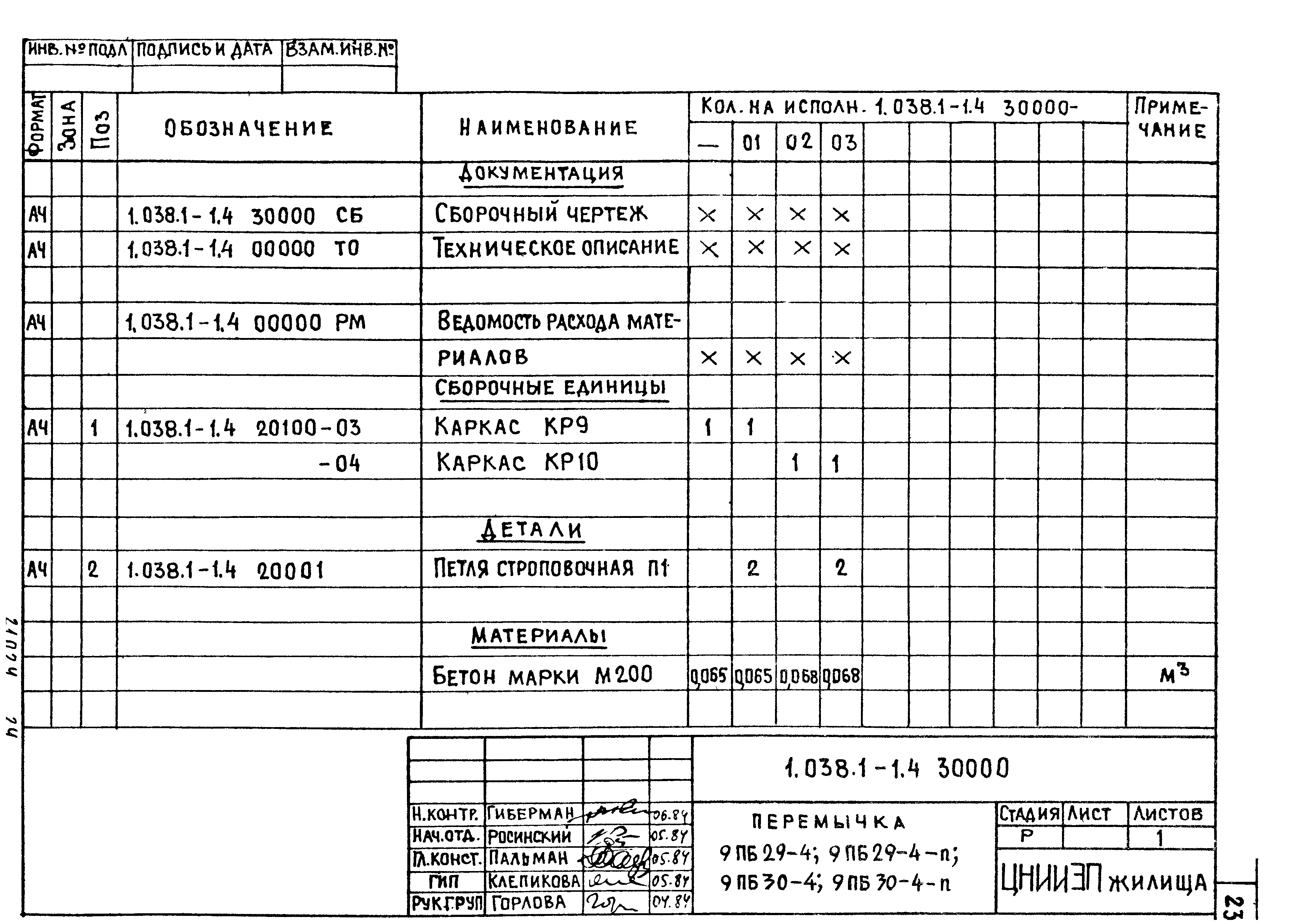 Серия 1.038.1-1