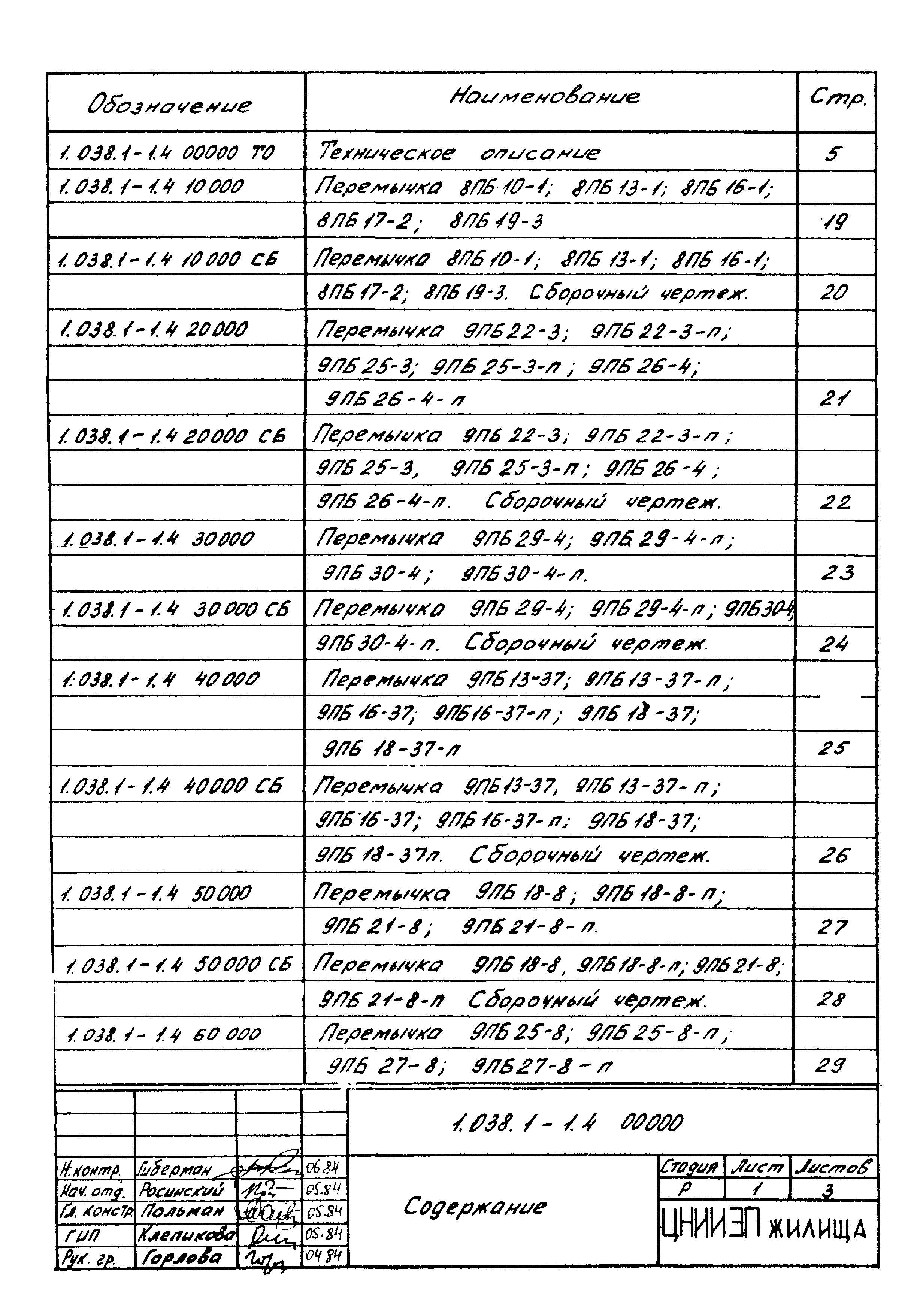 Серия 1.038.1-1