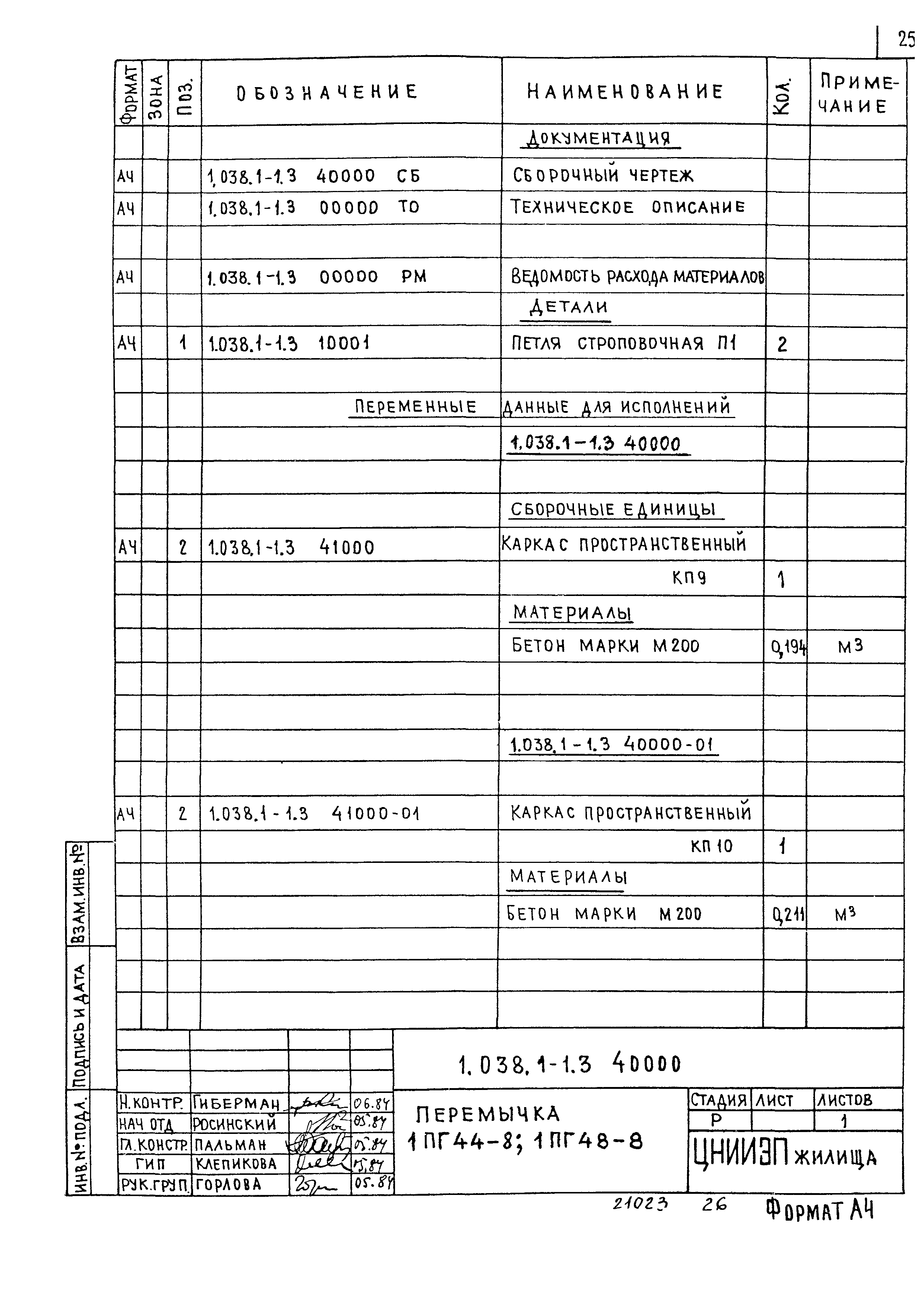 Серия 1.038.1-1