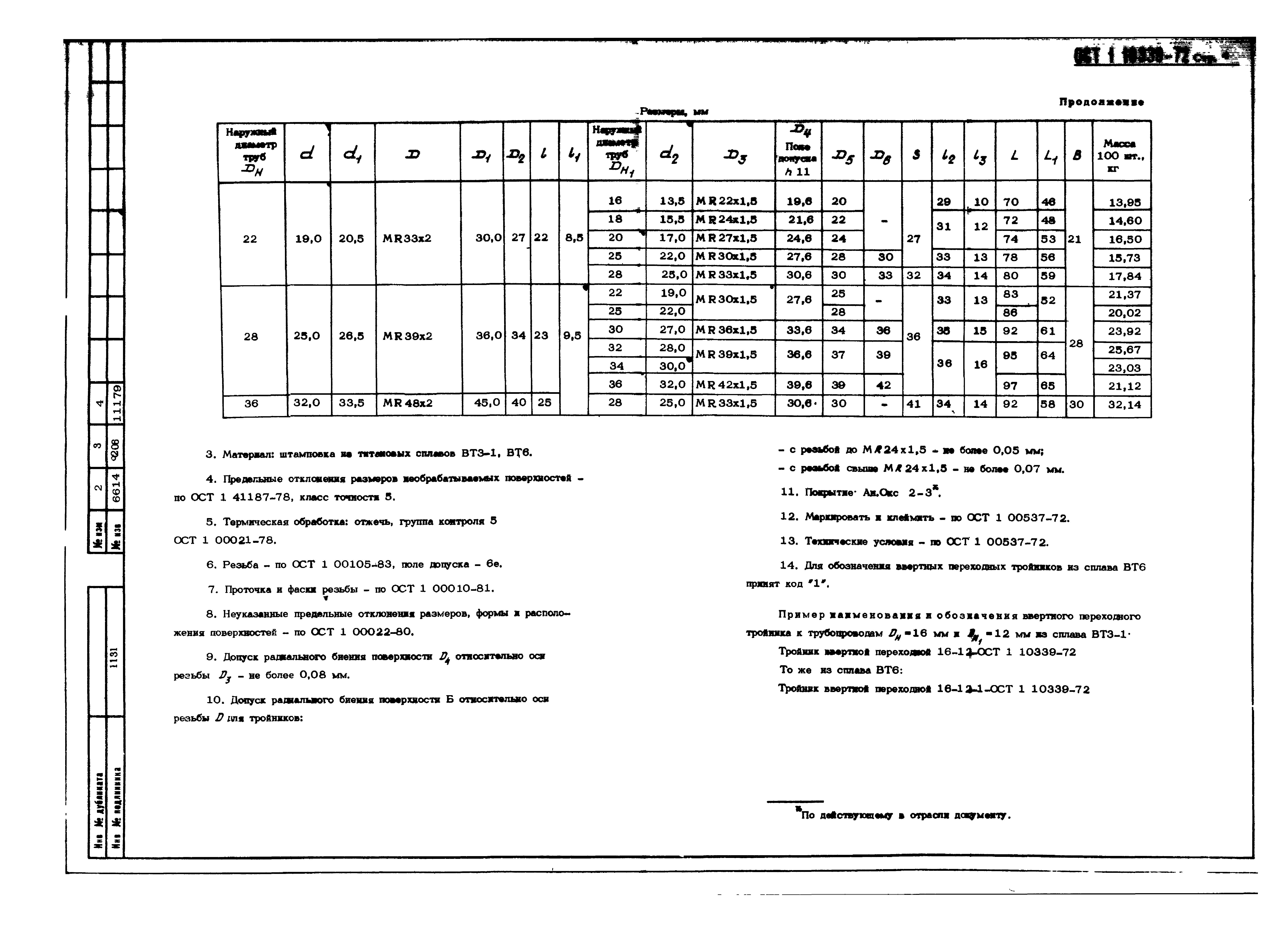 ОСТ 1 10339-72