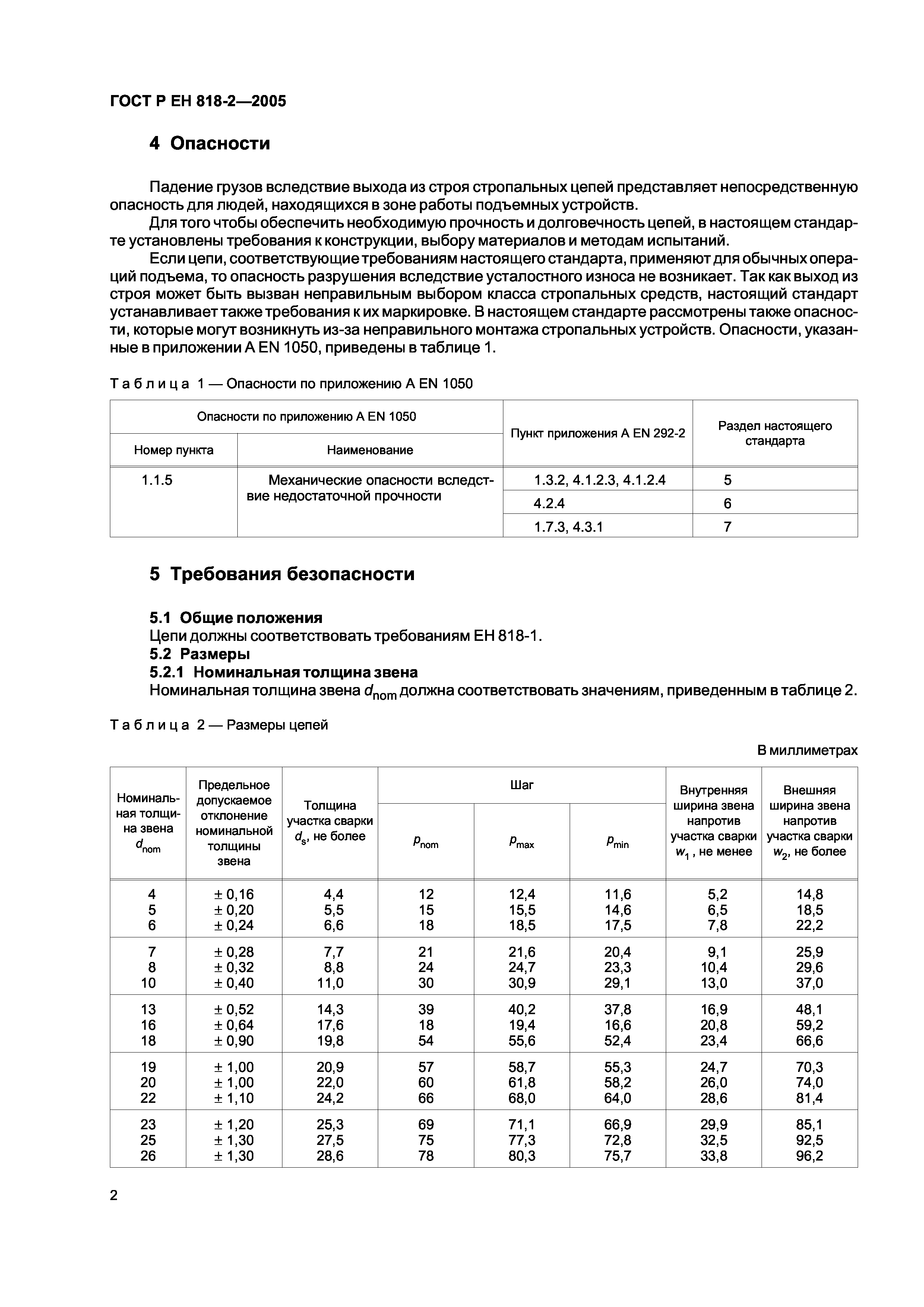 ГОСТ Р ЕН 818-2-2005