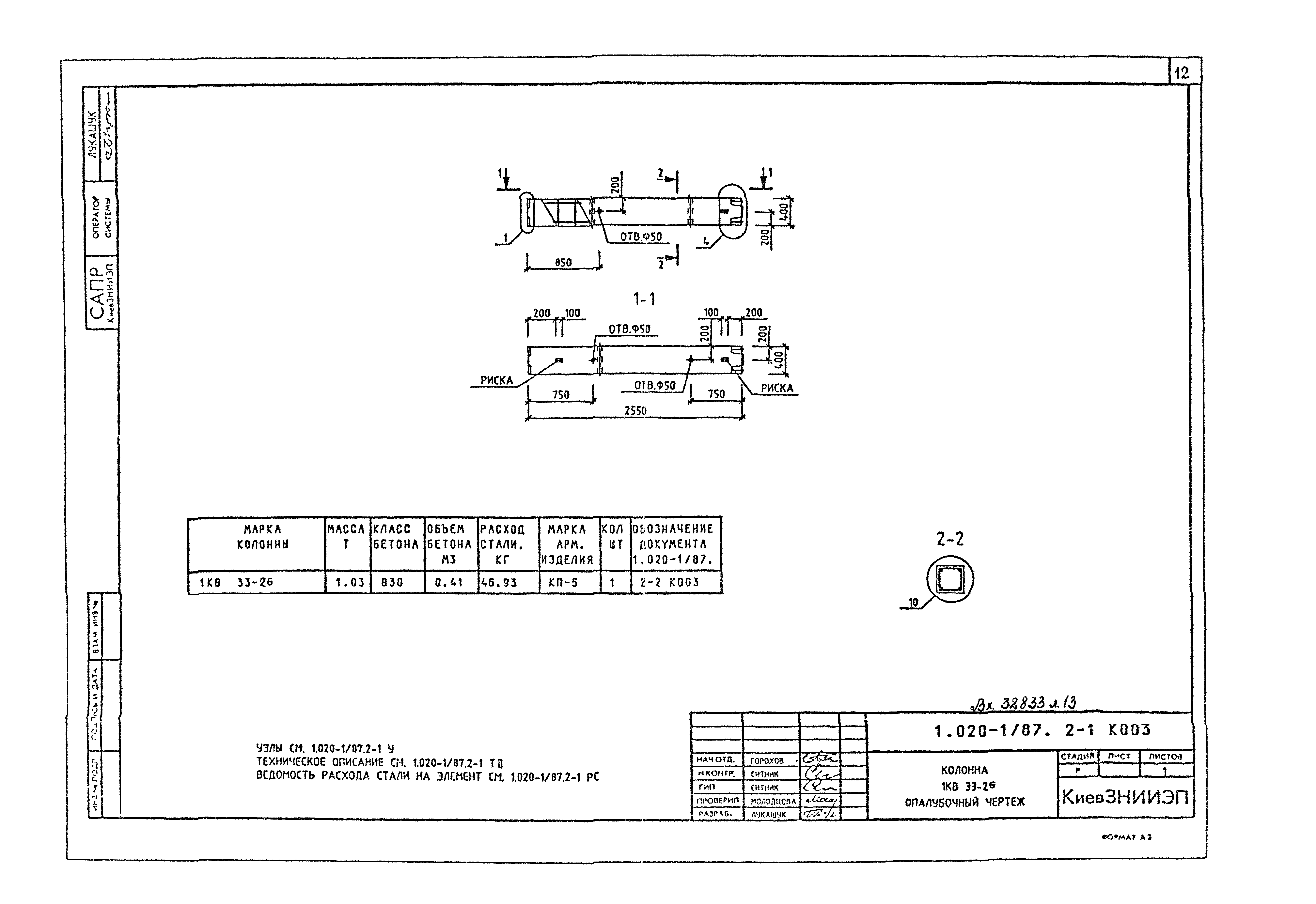 Серия 1.020-1/87