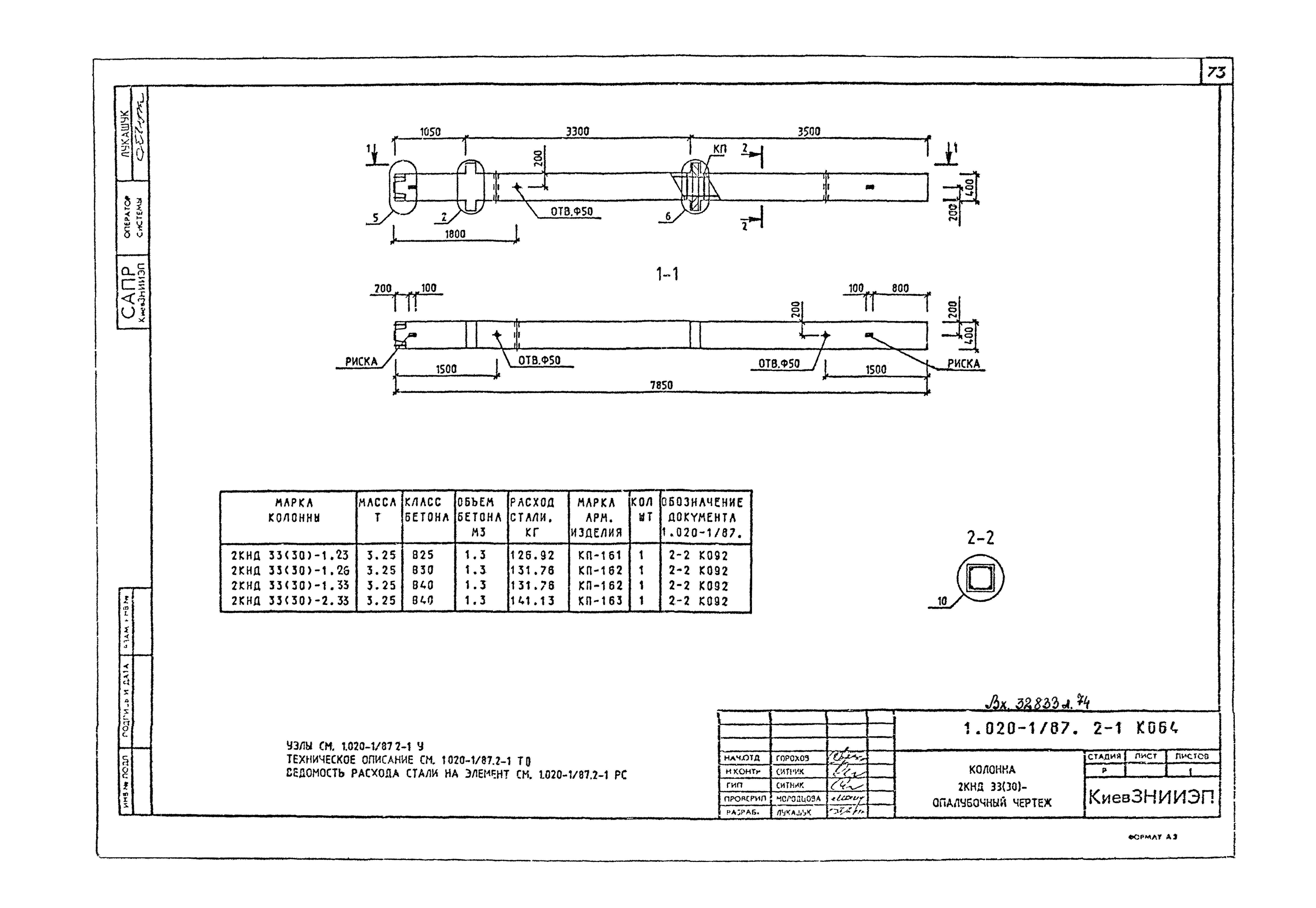 Серия 1.020-1/87