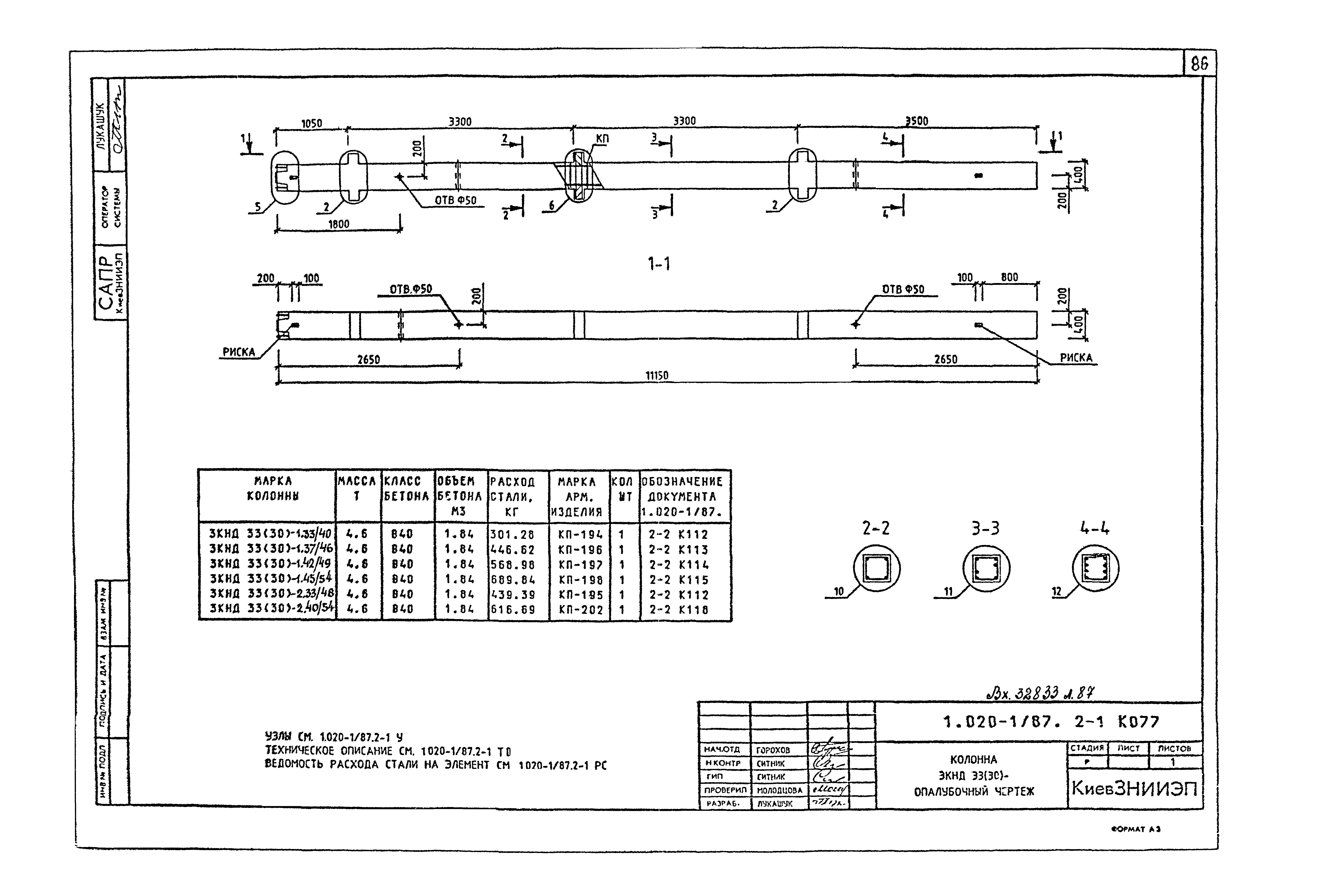 Серия 1.020-1/87