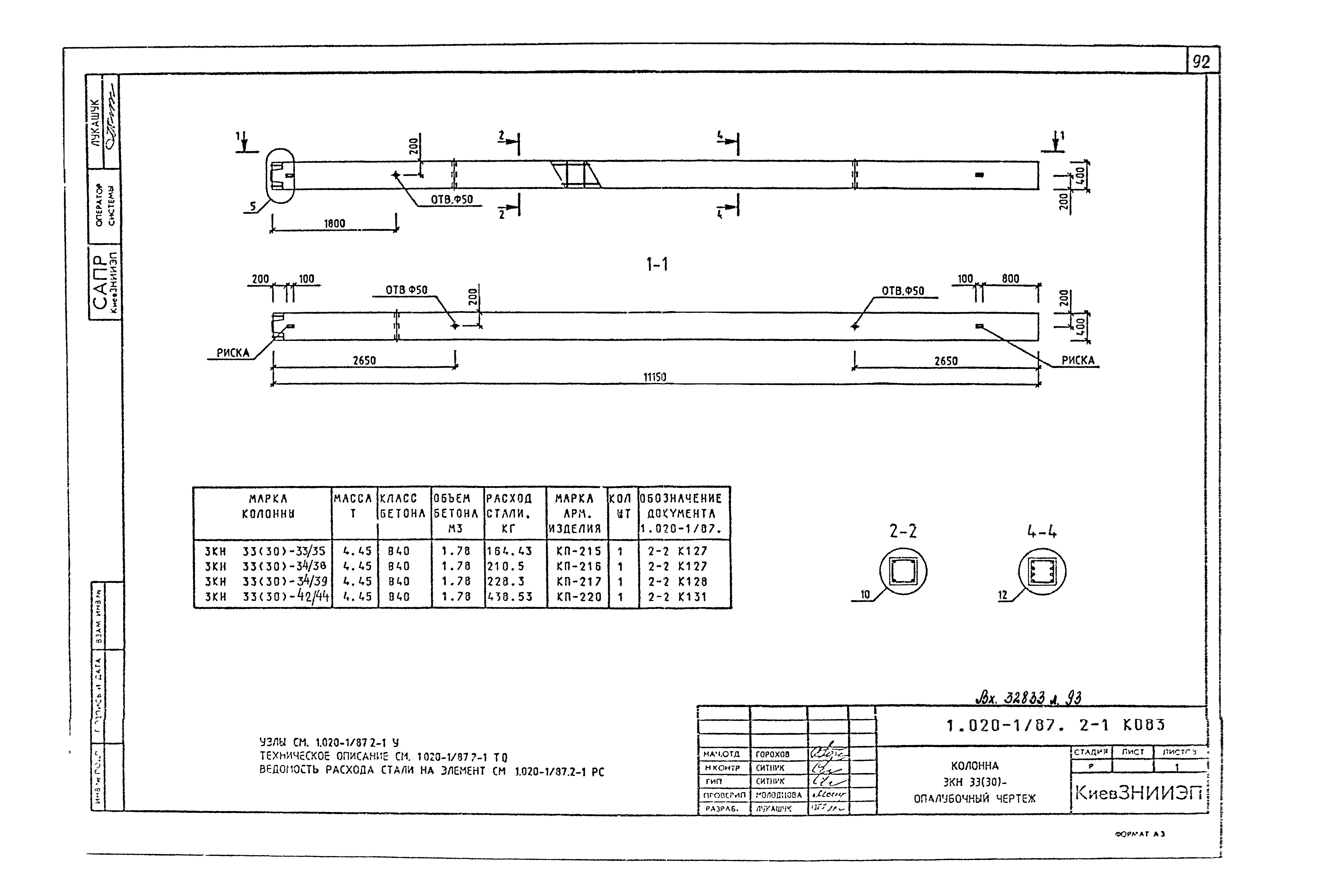 Серия 1.020-1/87