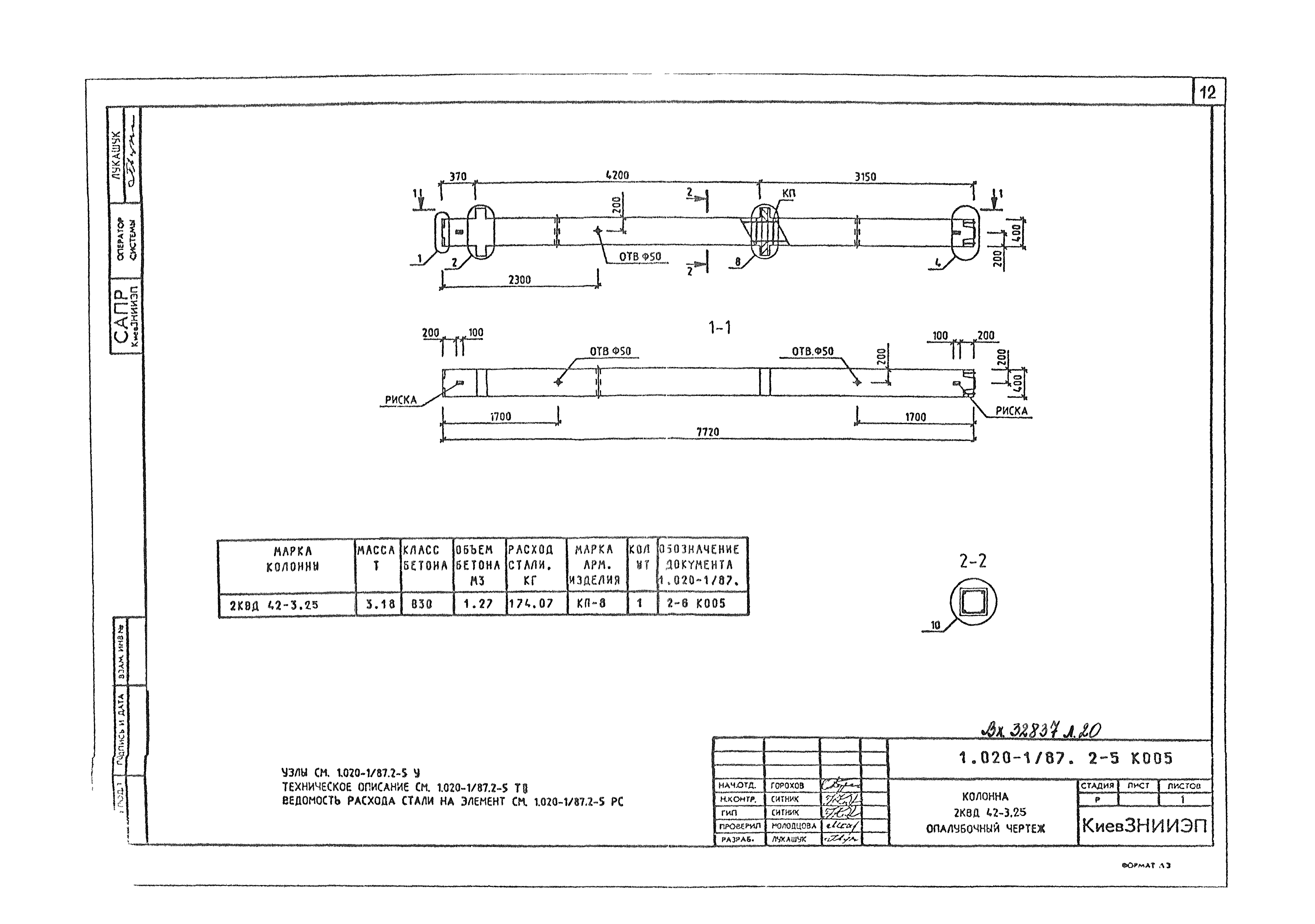 Серия 1.020-1/87